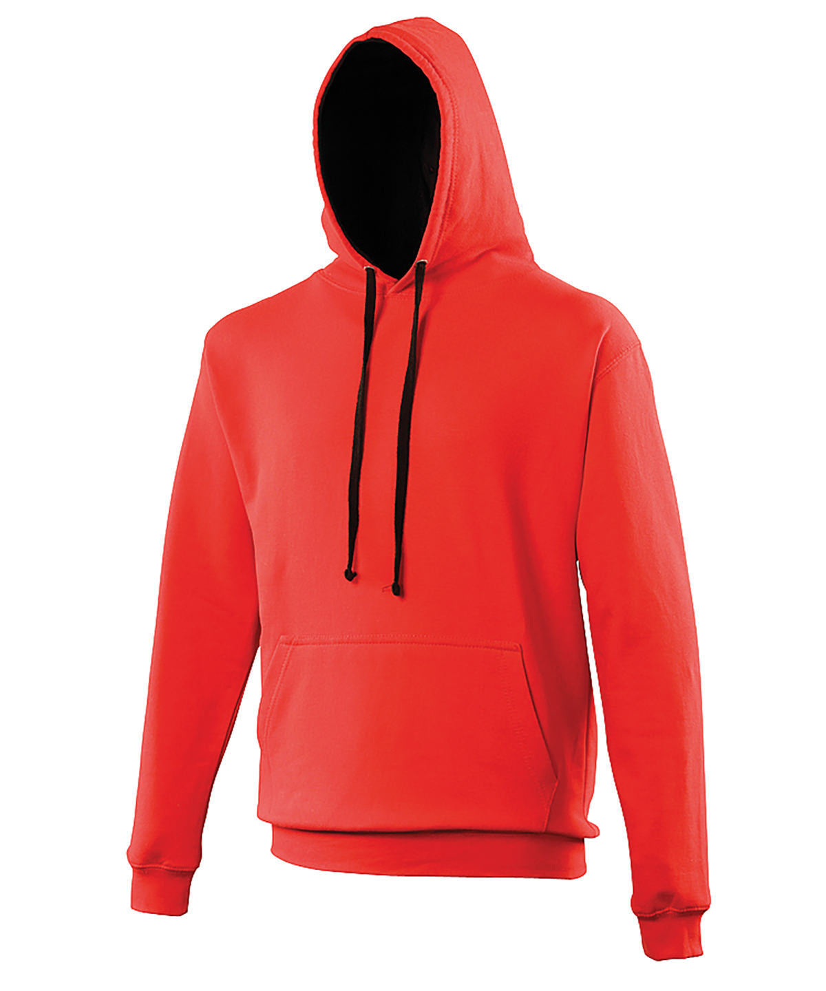 Varsity hoodie - Fire Red/Jet Black