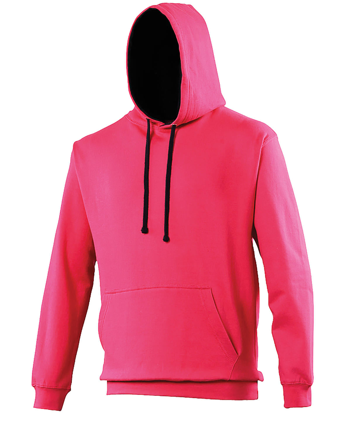 Varsity hoodie - Hot Pink/French Navy