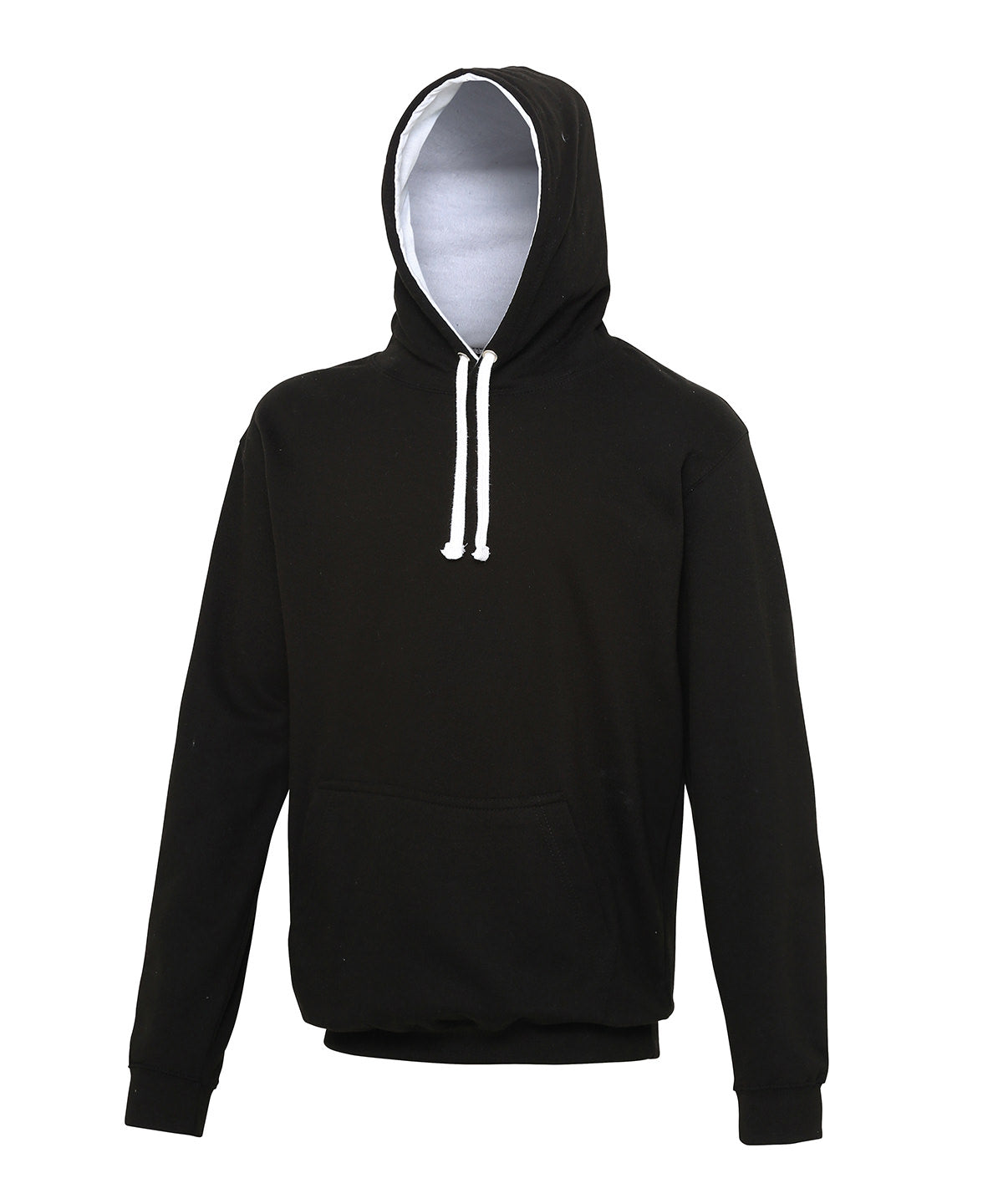 Varsity hoodie - Jet Black/Arctic White