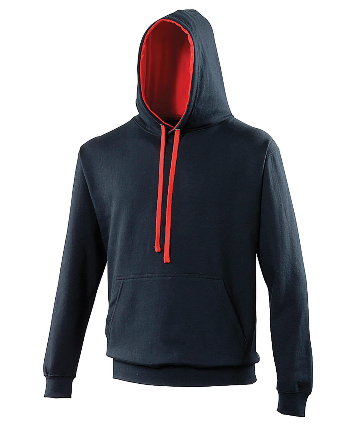 Varsity hoodie - New French Navy/Fire Red†
