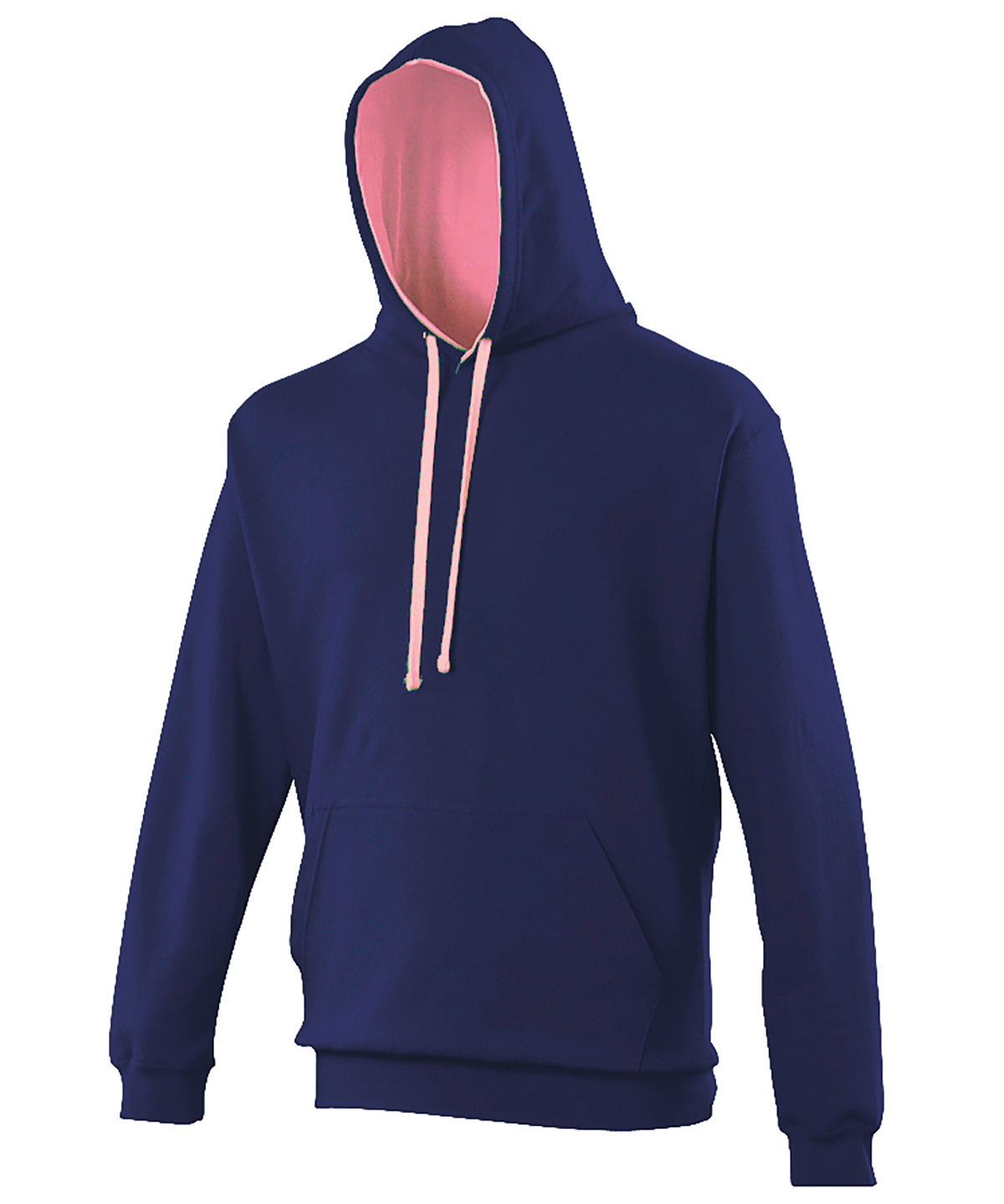 Varsity hoodie - Oxford Navy/Candyfloss Pink