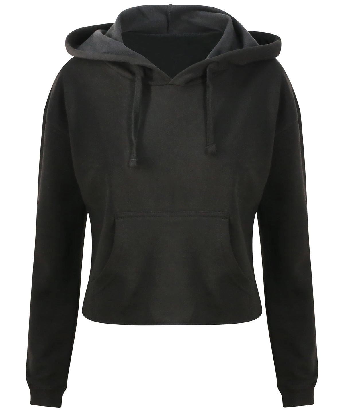 Women's cropped hoodie - Jet Black