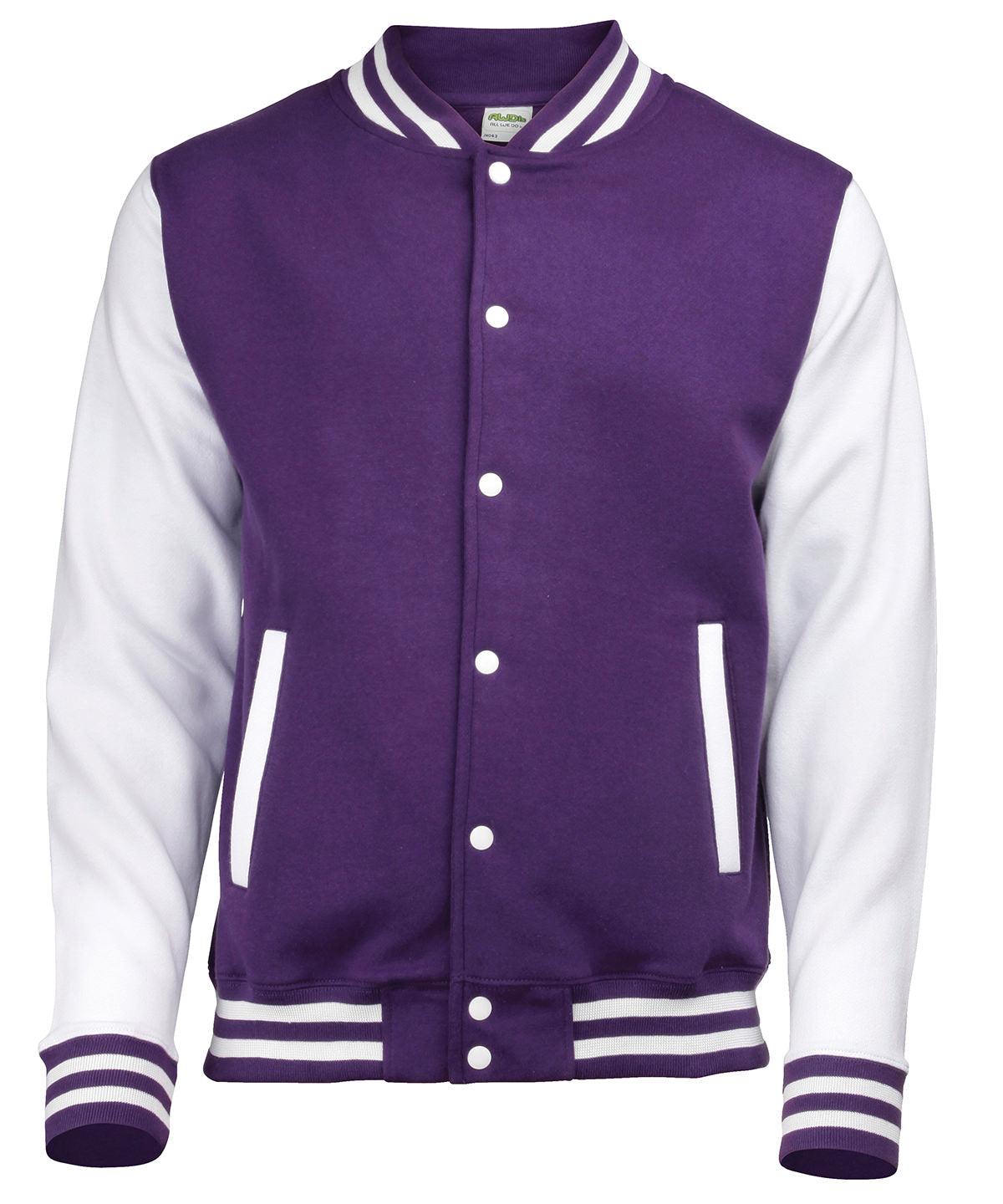 Varsity jacket - Purple/White