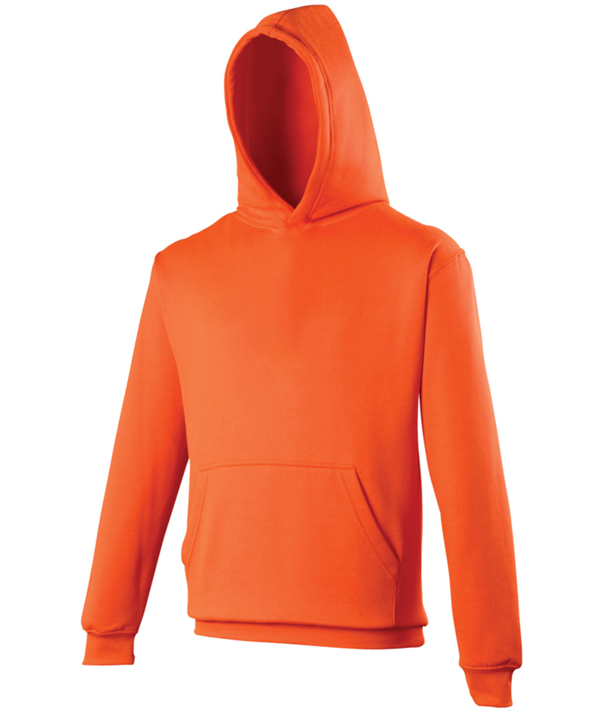 Kids electric hoodie - Electric Orange