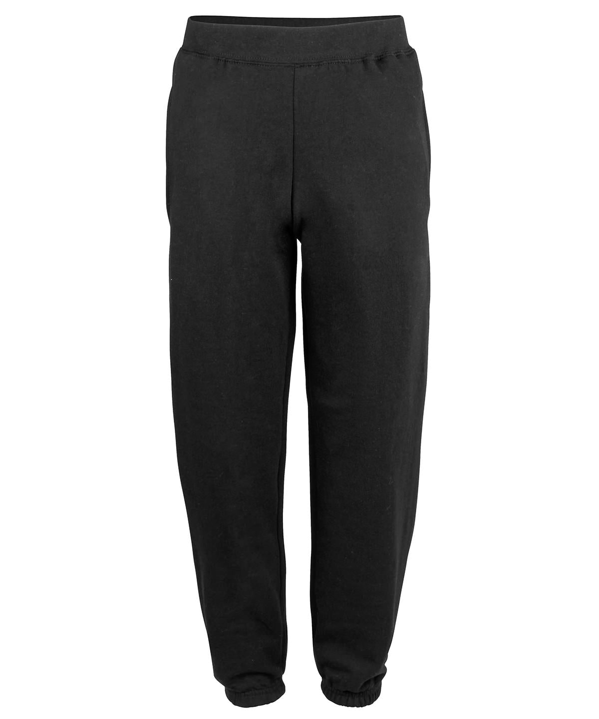 College cuffed sweatpants - Jet Black
