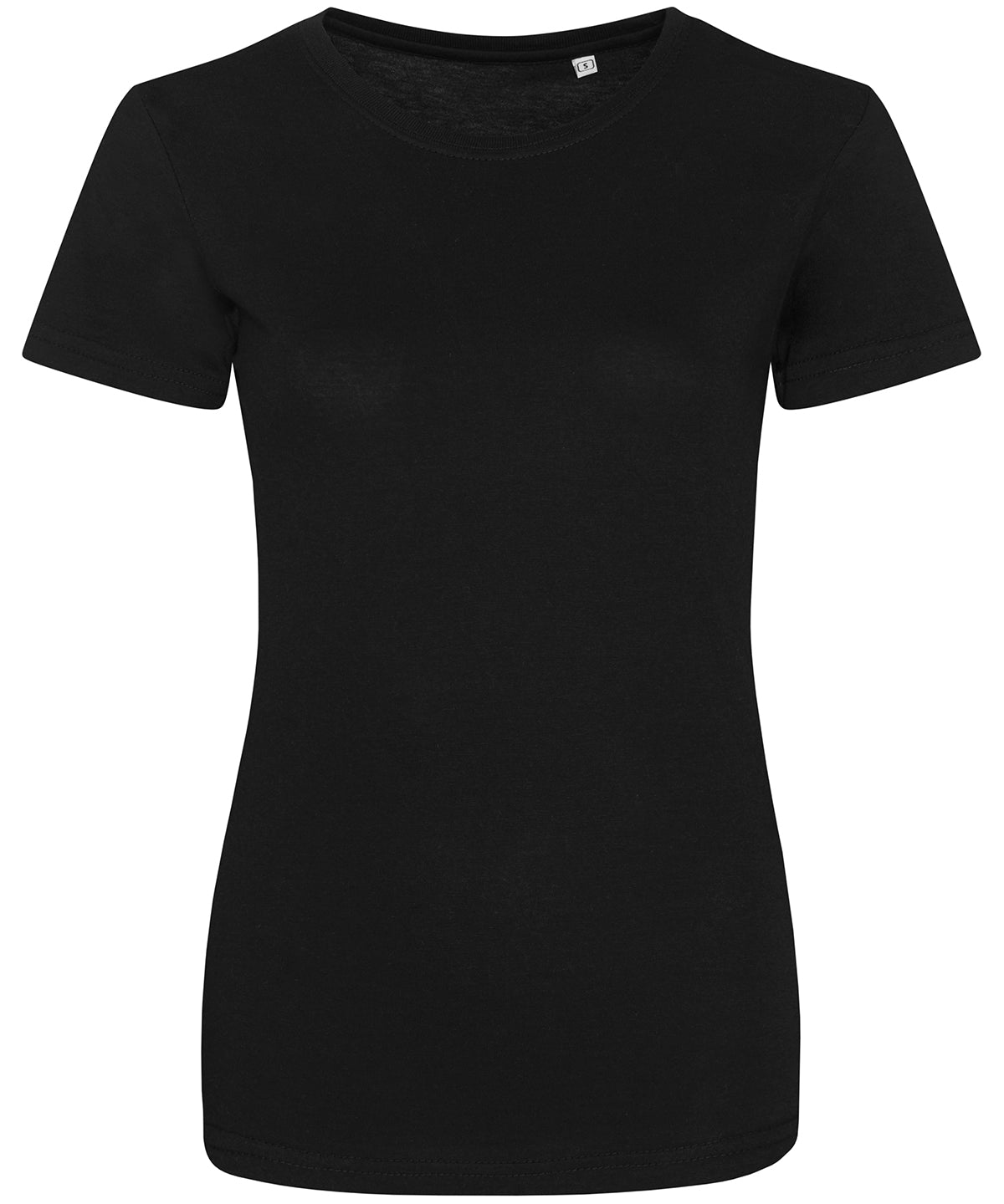 Women's triblend T - Solid Black
