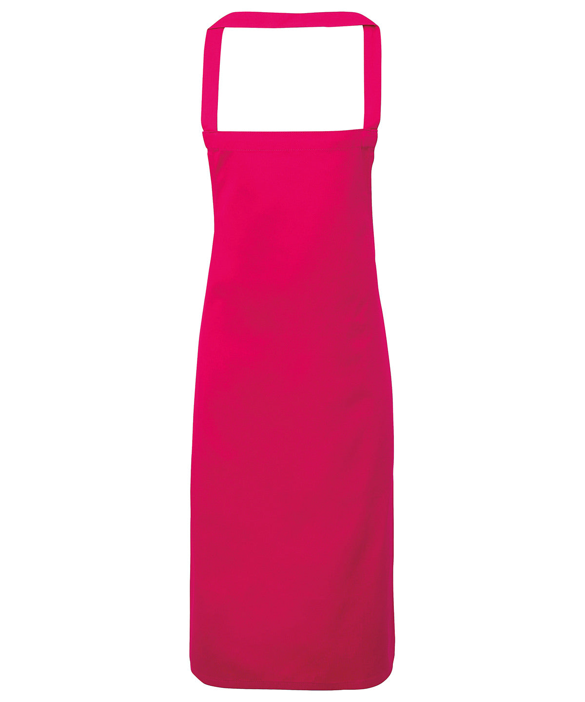 100% Organic Cotton Bib Apron - Hot Pink