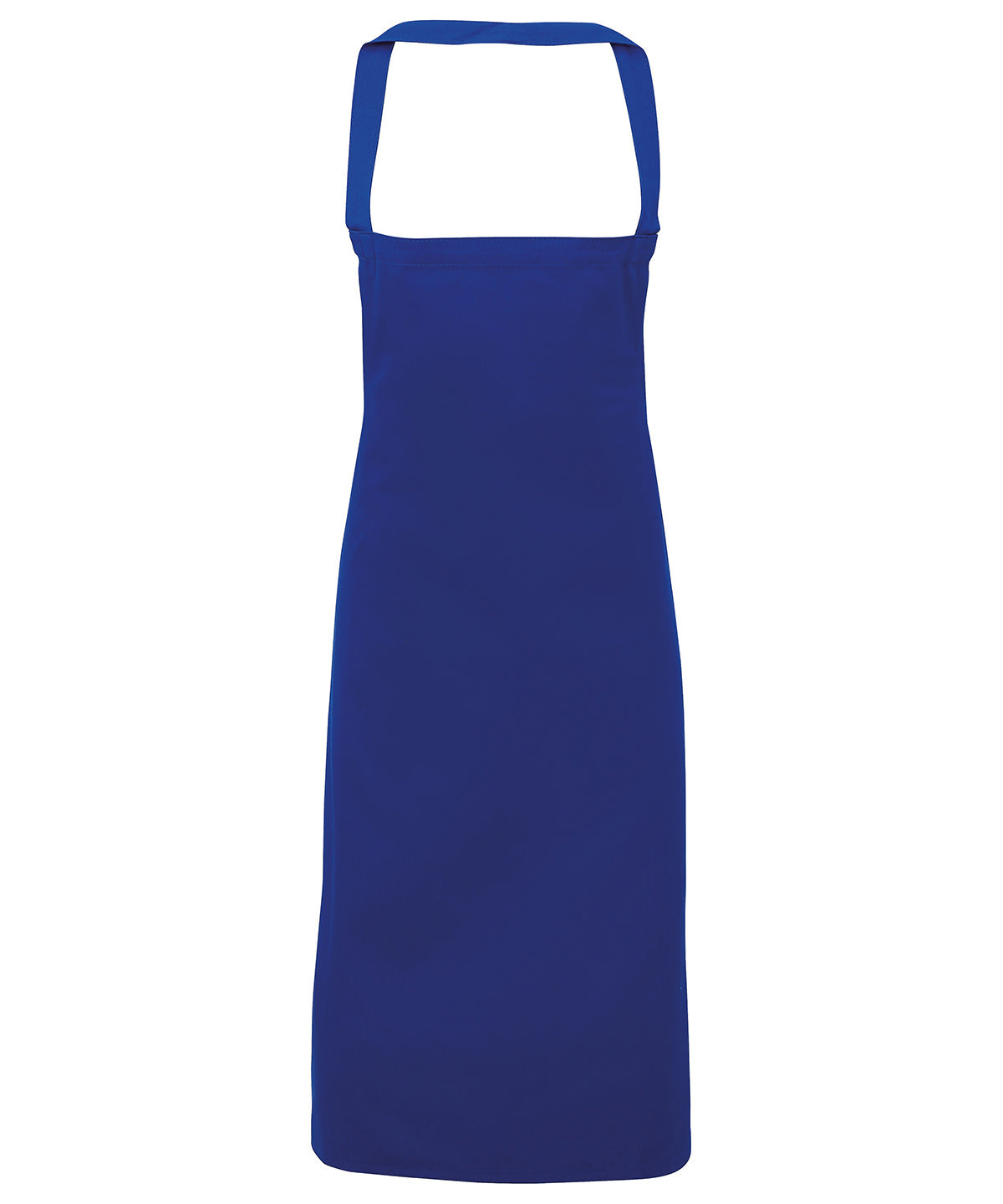 100% Organic Cotton Bib Apron - Royal