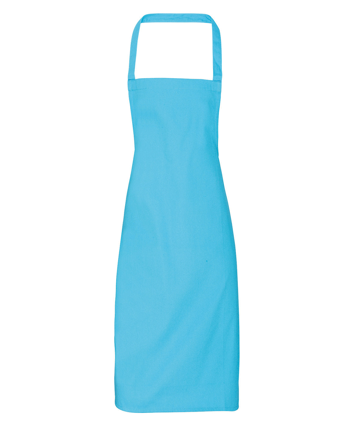 100% Organic Cotton Bib Apron - Turquoise