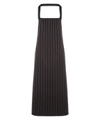 Striped bib apron