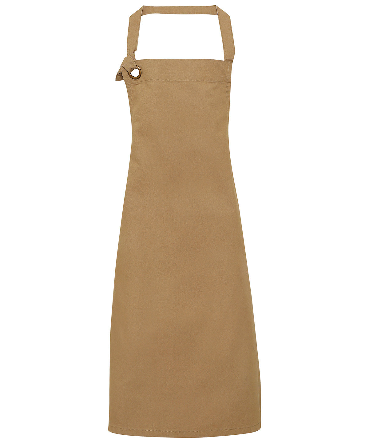 Calibre heavy cotton canvas bib apron - Khaki