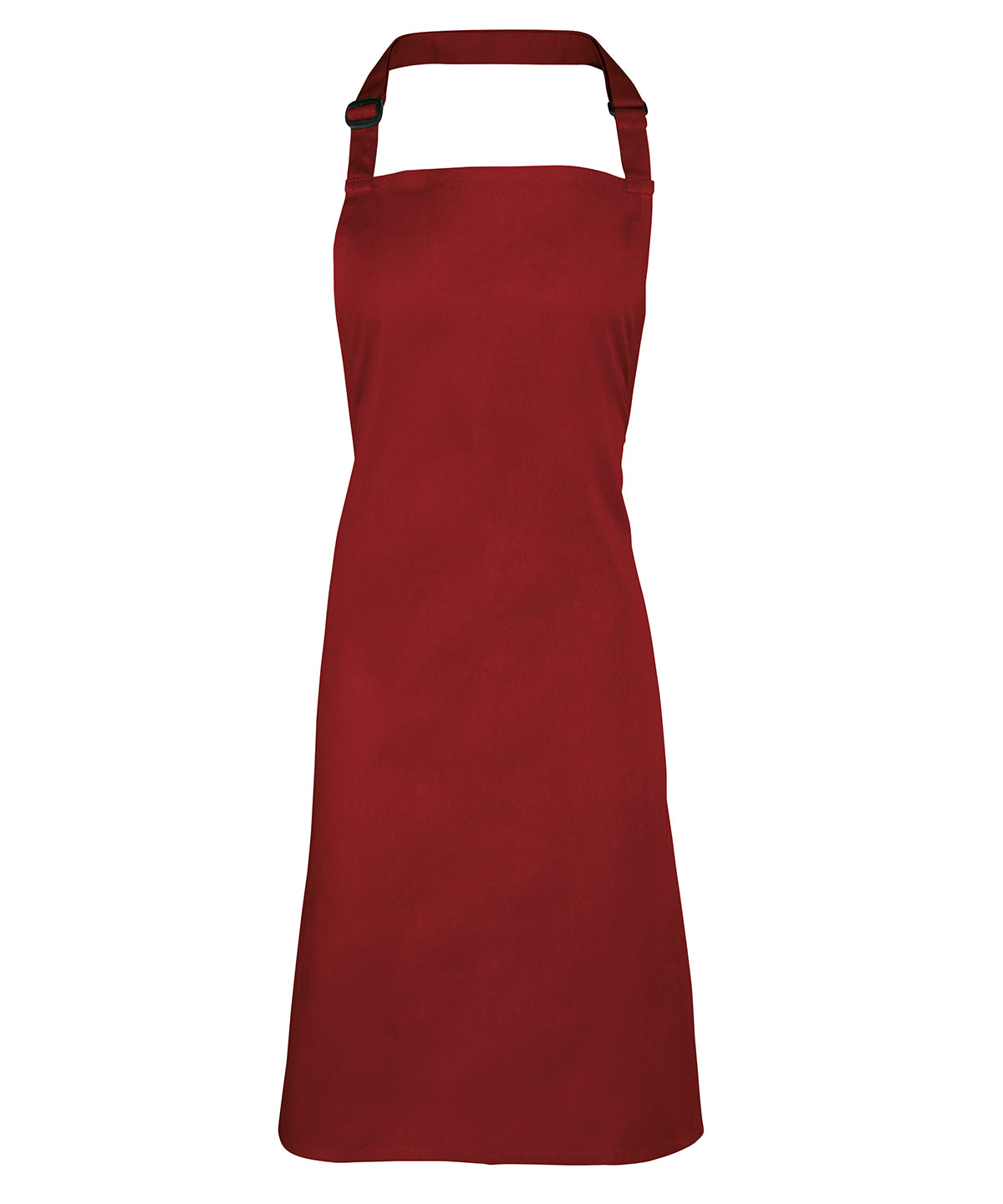 Colours bib apron - Burgundy