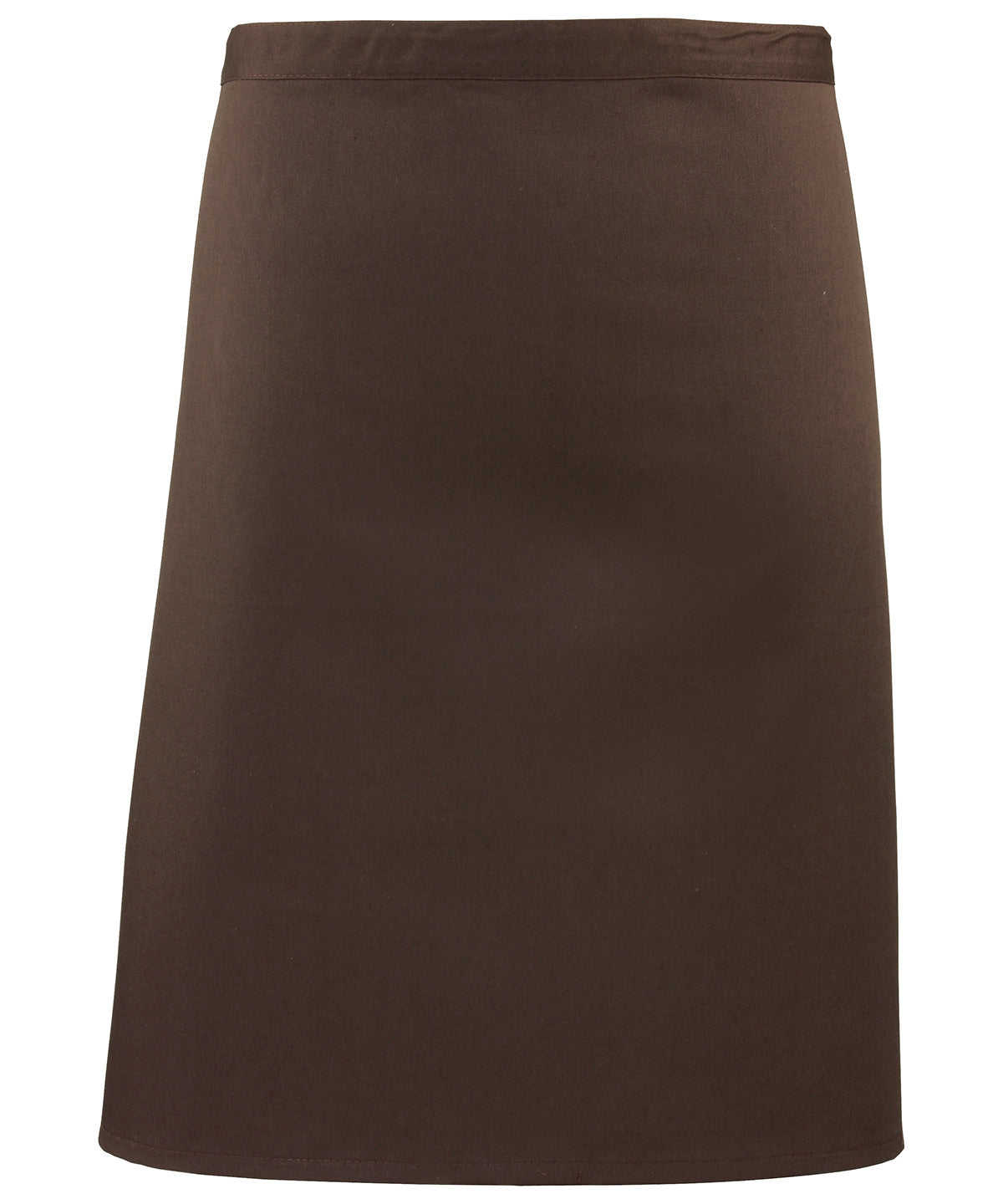 Colours mid-length apron - Brown