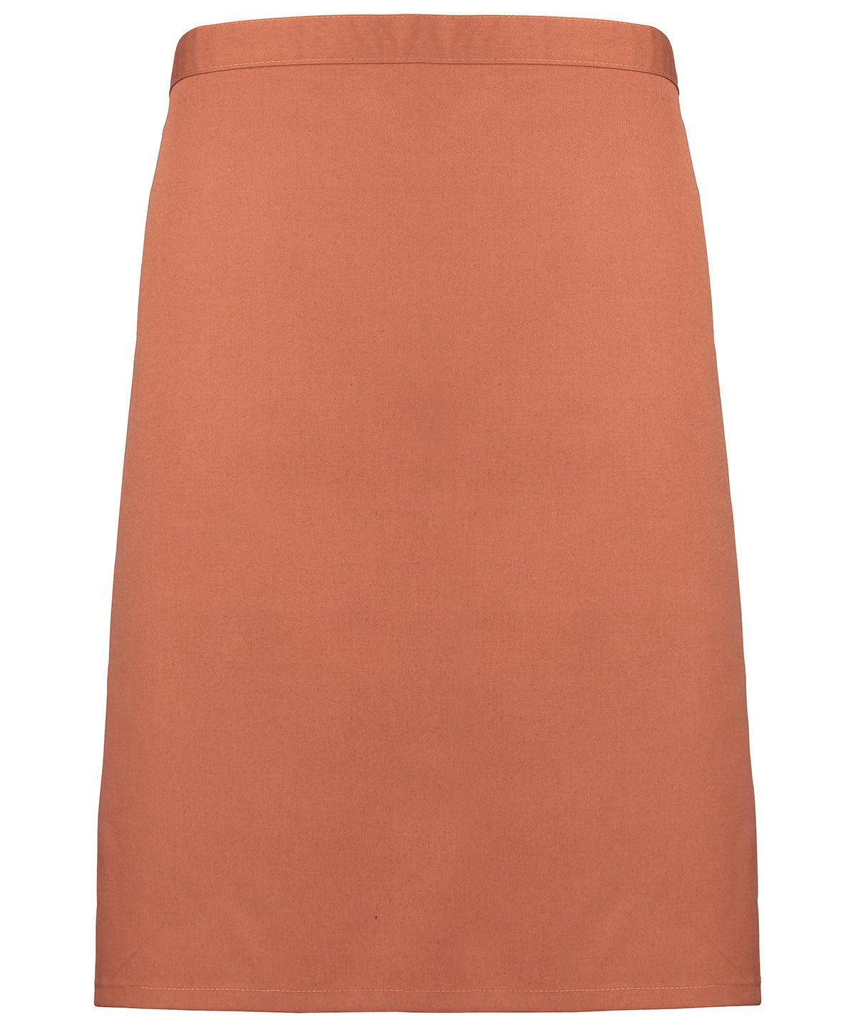 Colours mid-length apron - Chestnut