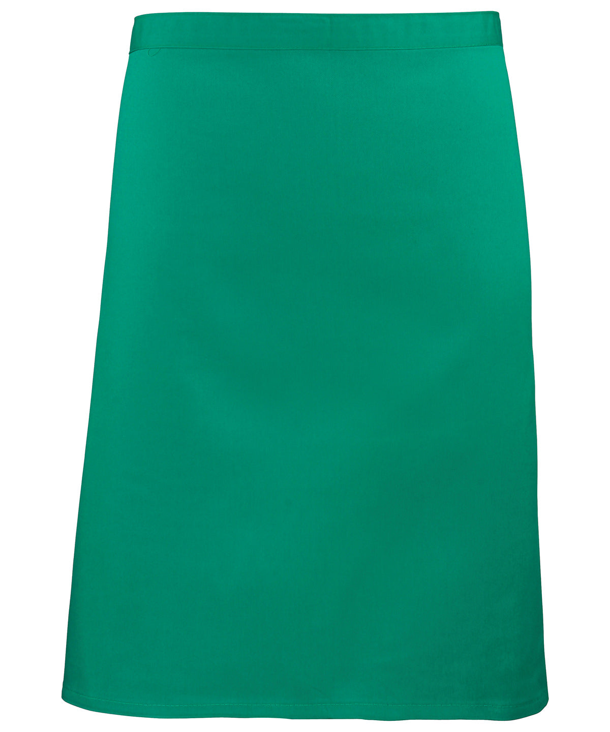 Colours mid-length apron - Emerald