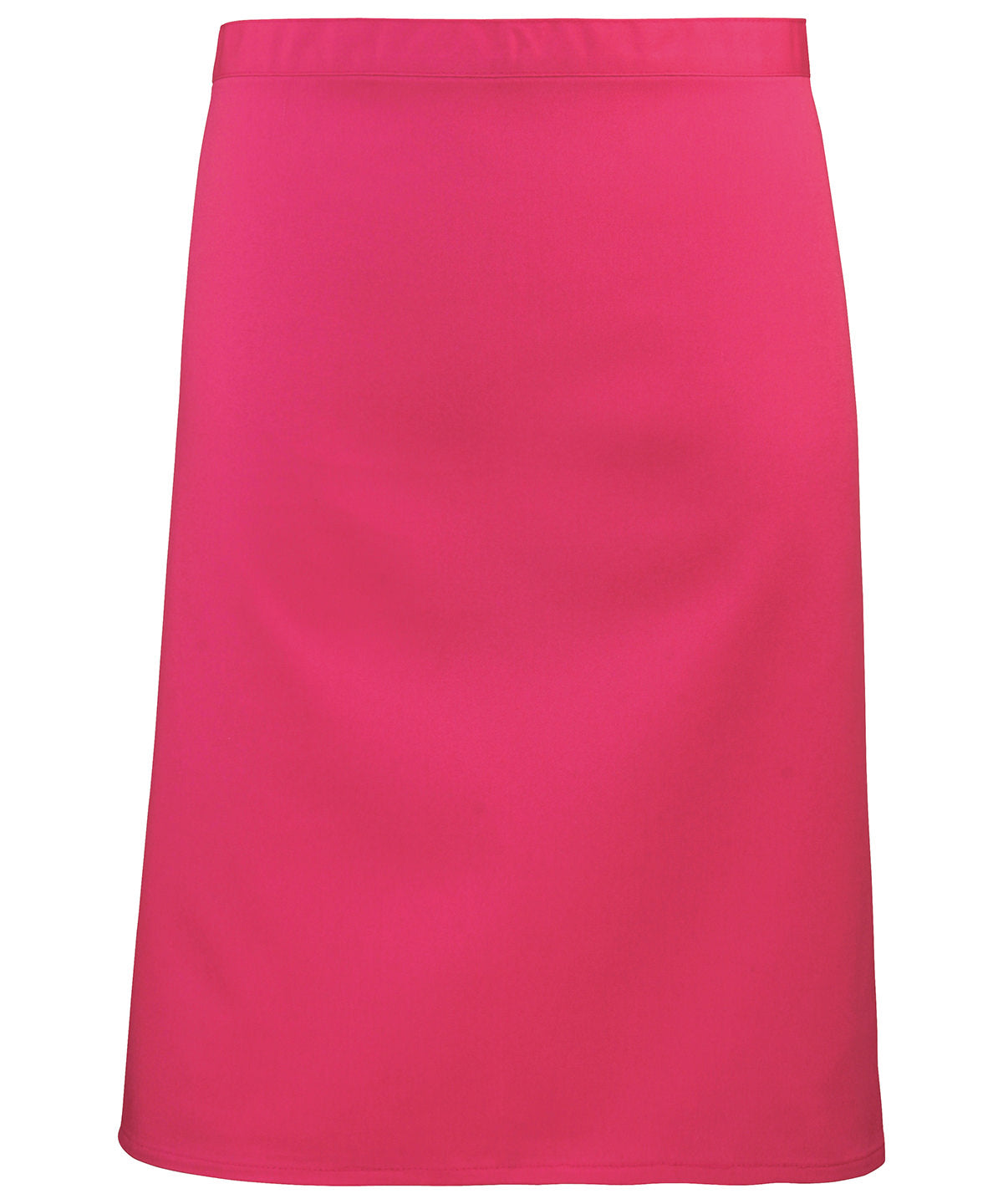Colours mid-length apron - Hot Pink
