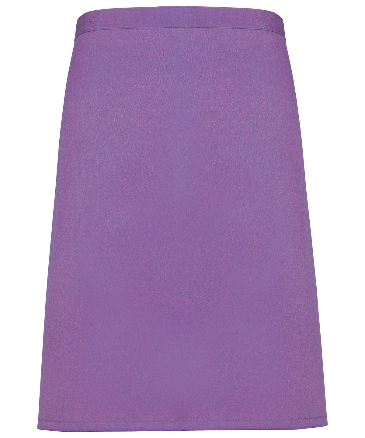Colours mid-length apron - Rich Violet