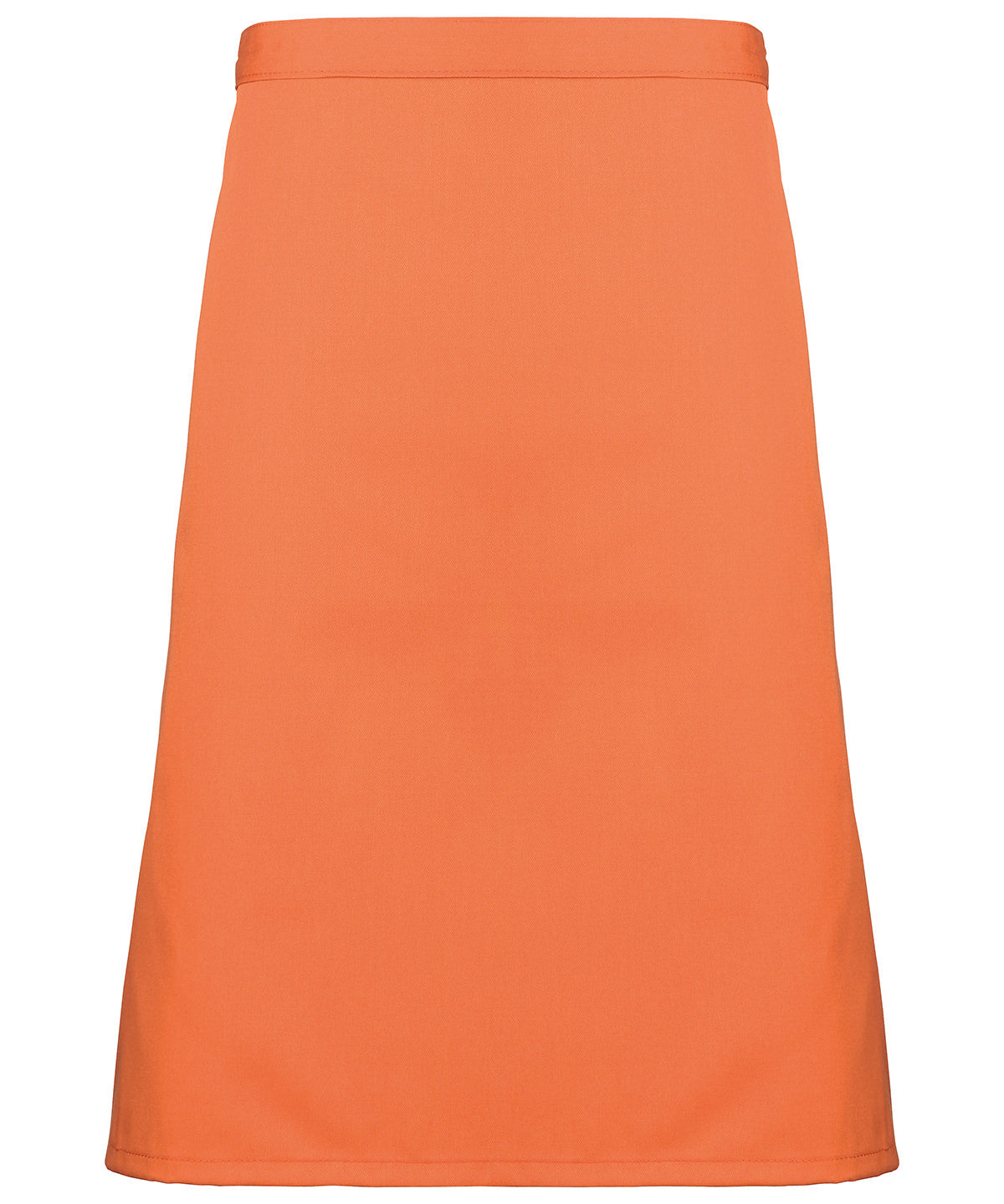 Colours mid-length apron - Terracotta