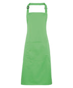 Colours bib apron with pocket