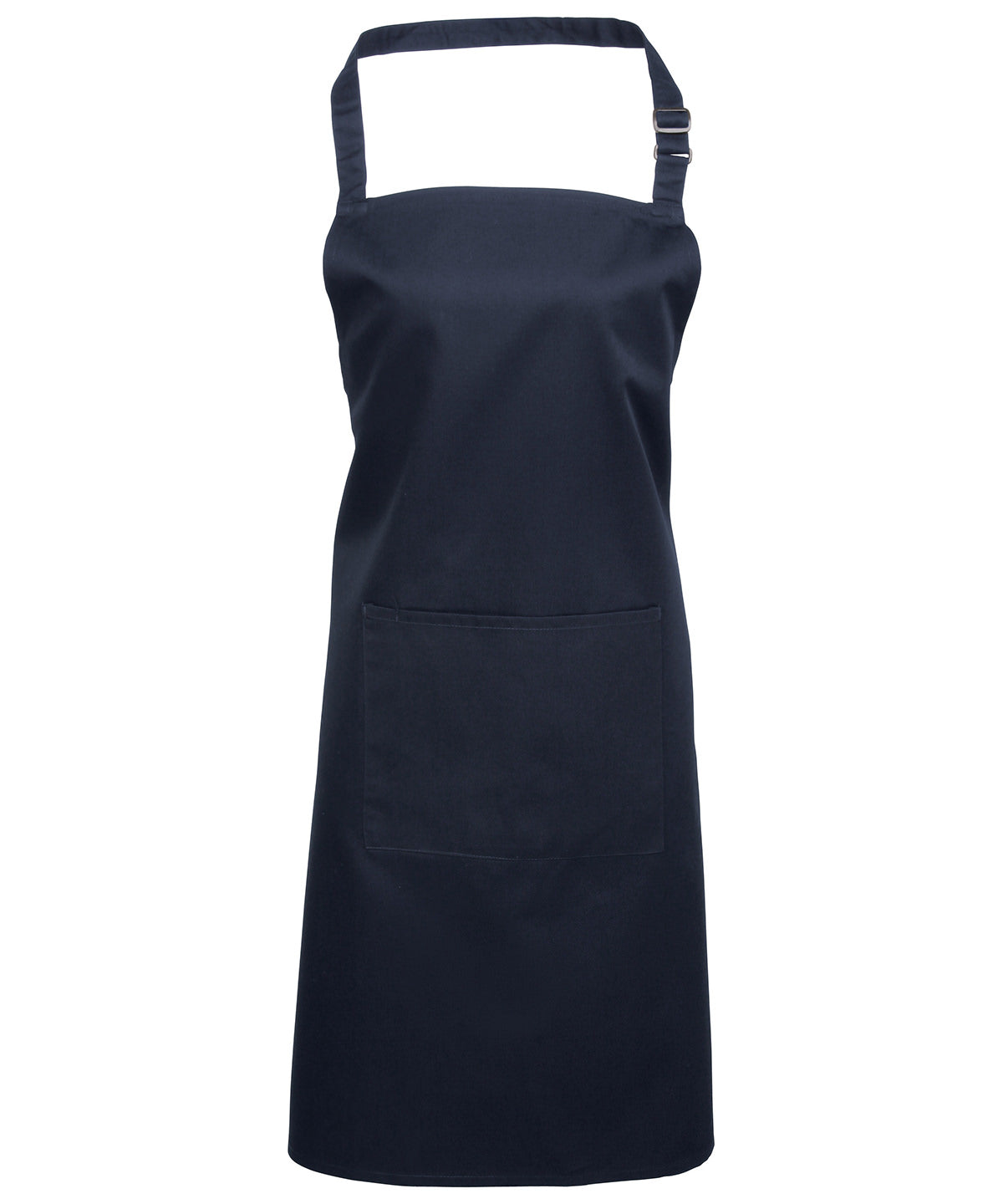 Colours bib apron with pocket - Navy