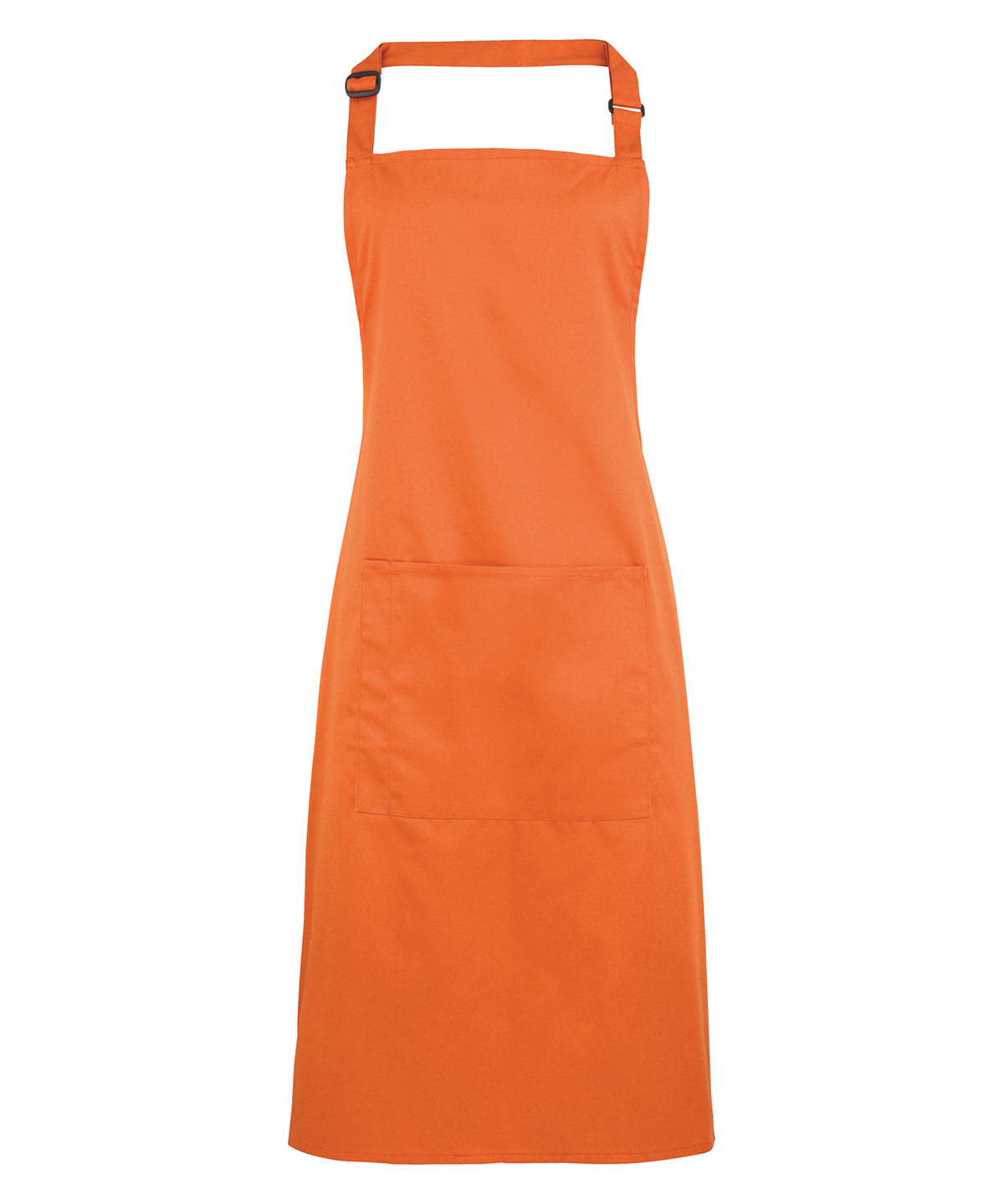 Colours bib apron with pocket - Terracotta