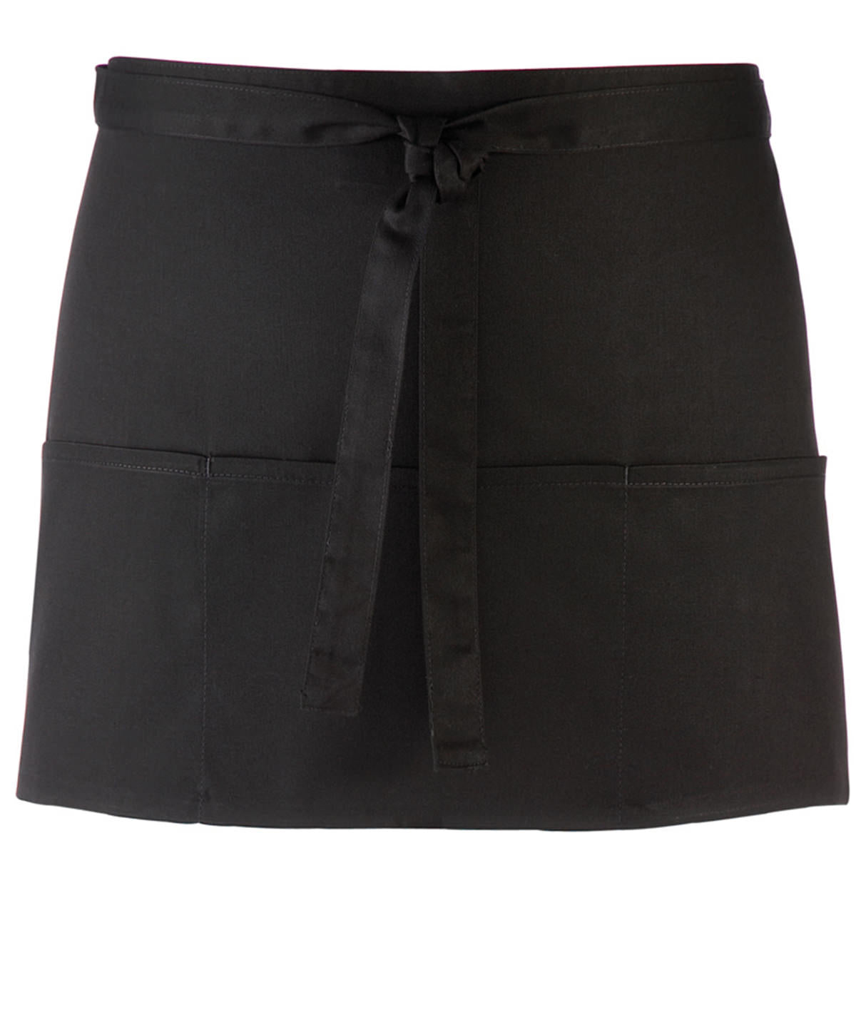 Colours 3-pocket apron - Black