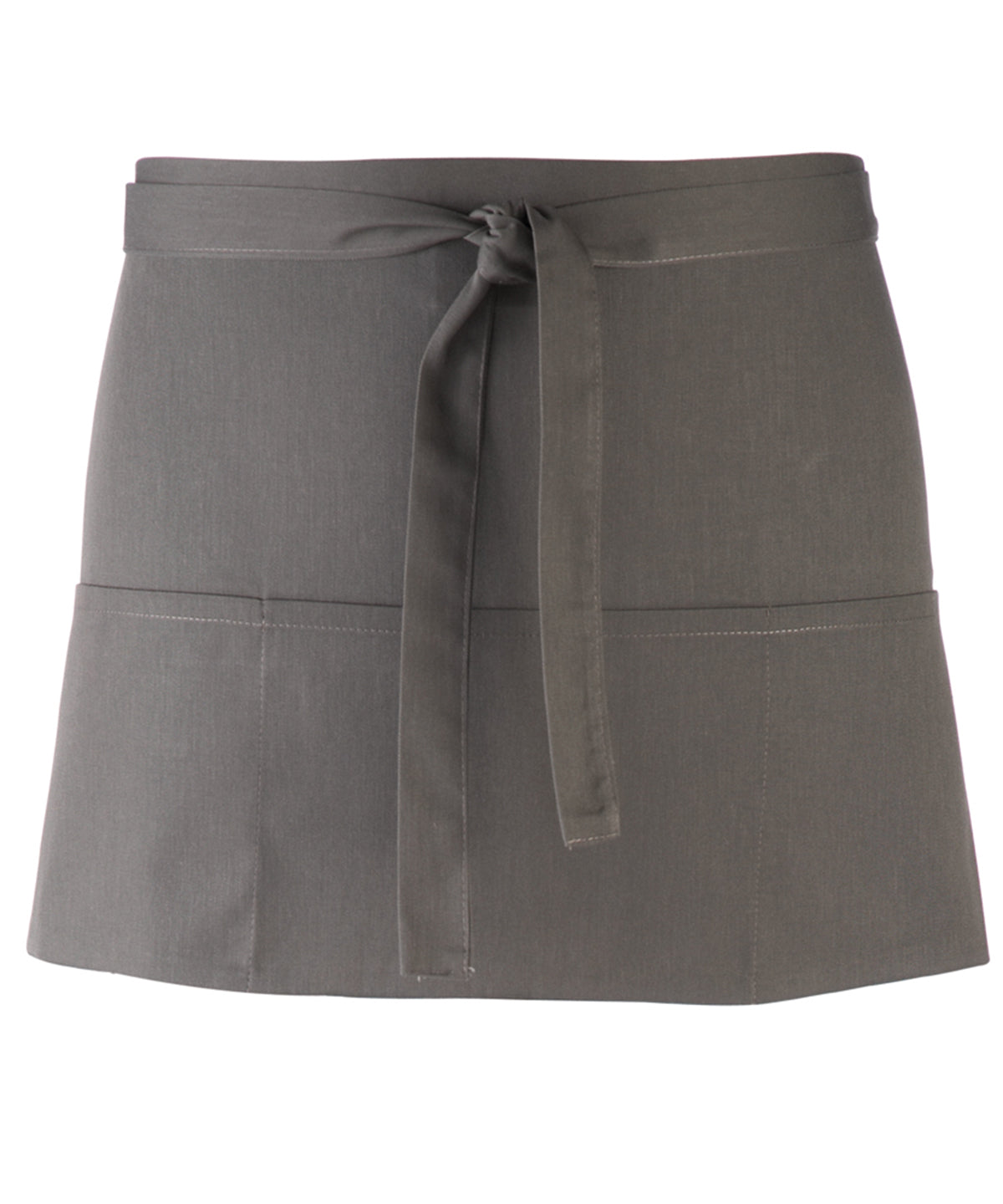 Colours 3-pocket apron - Dark Grey