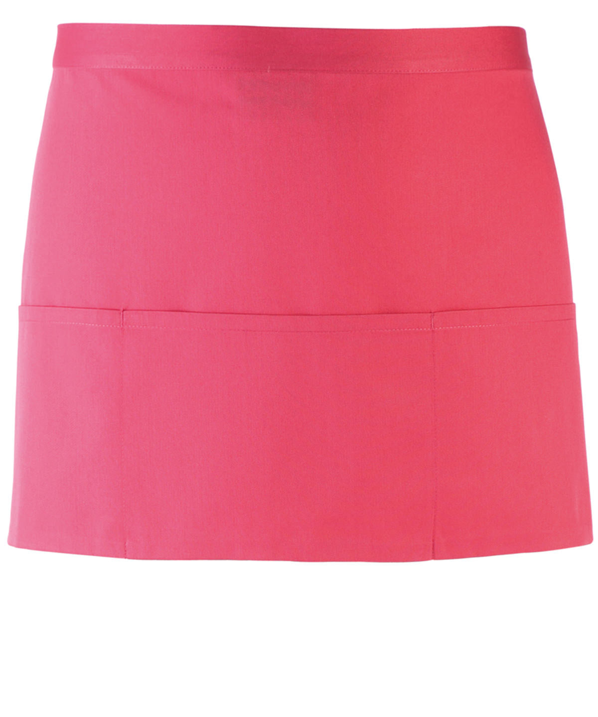 Colours 3-pocket apron - Fuchsia