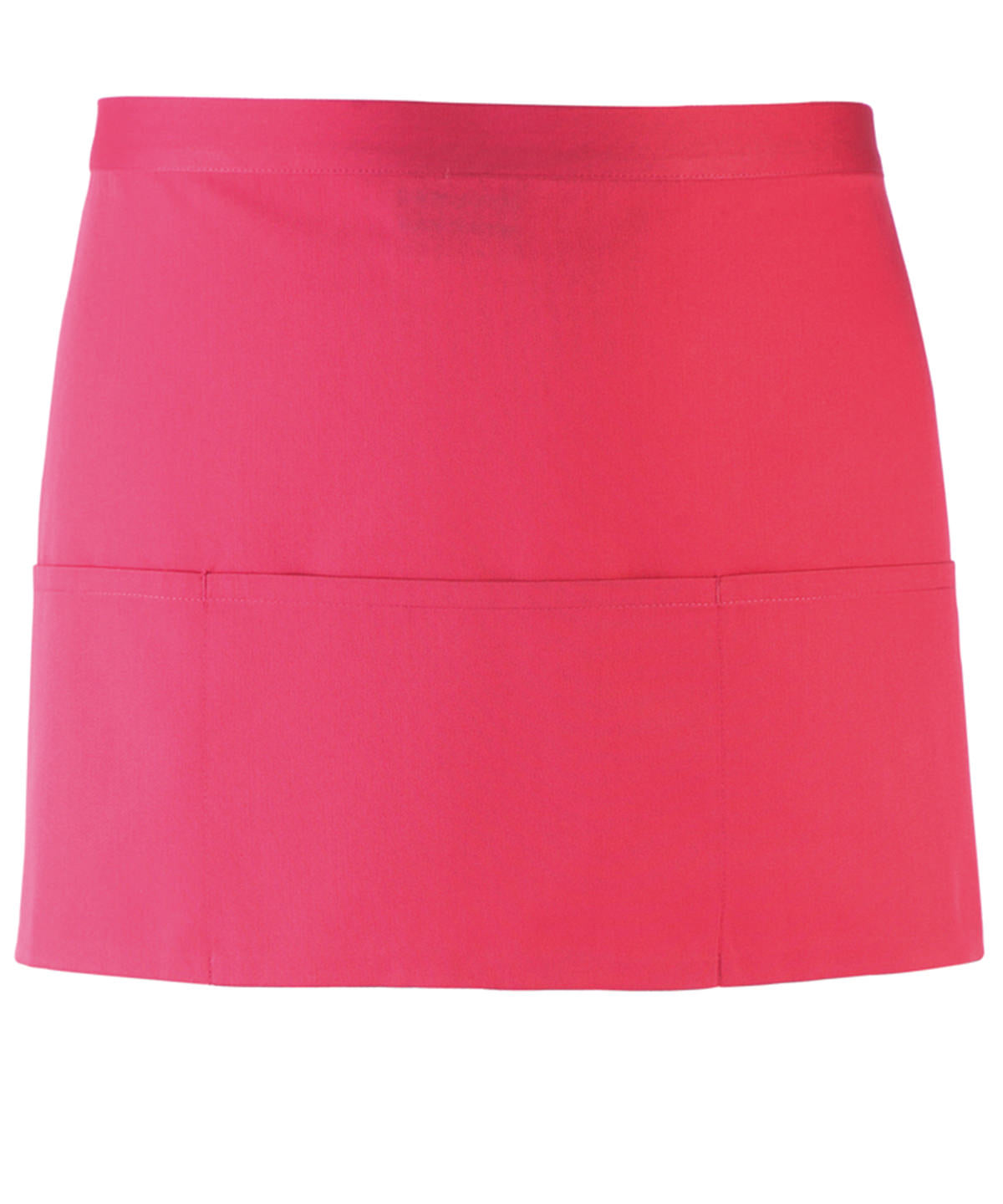 Colours 3-pocket apron - Hot Pink