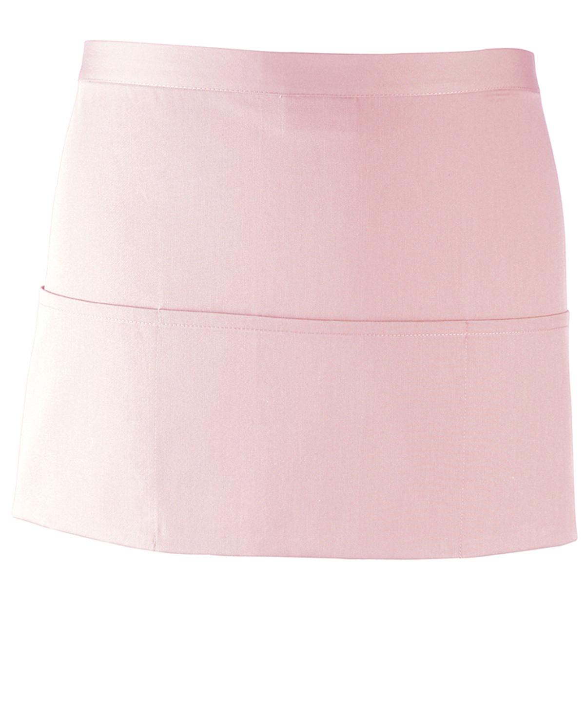 Colours 3-pocket apron - Pink