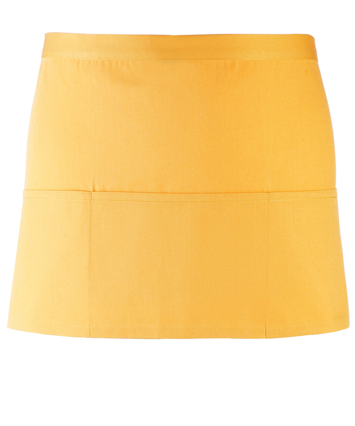Colours 3-pocket apron - Sunflower
