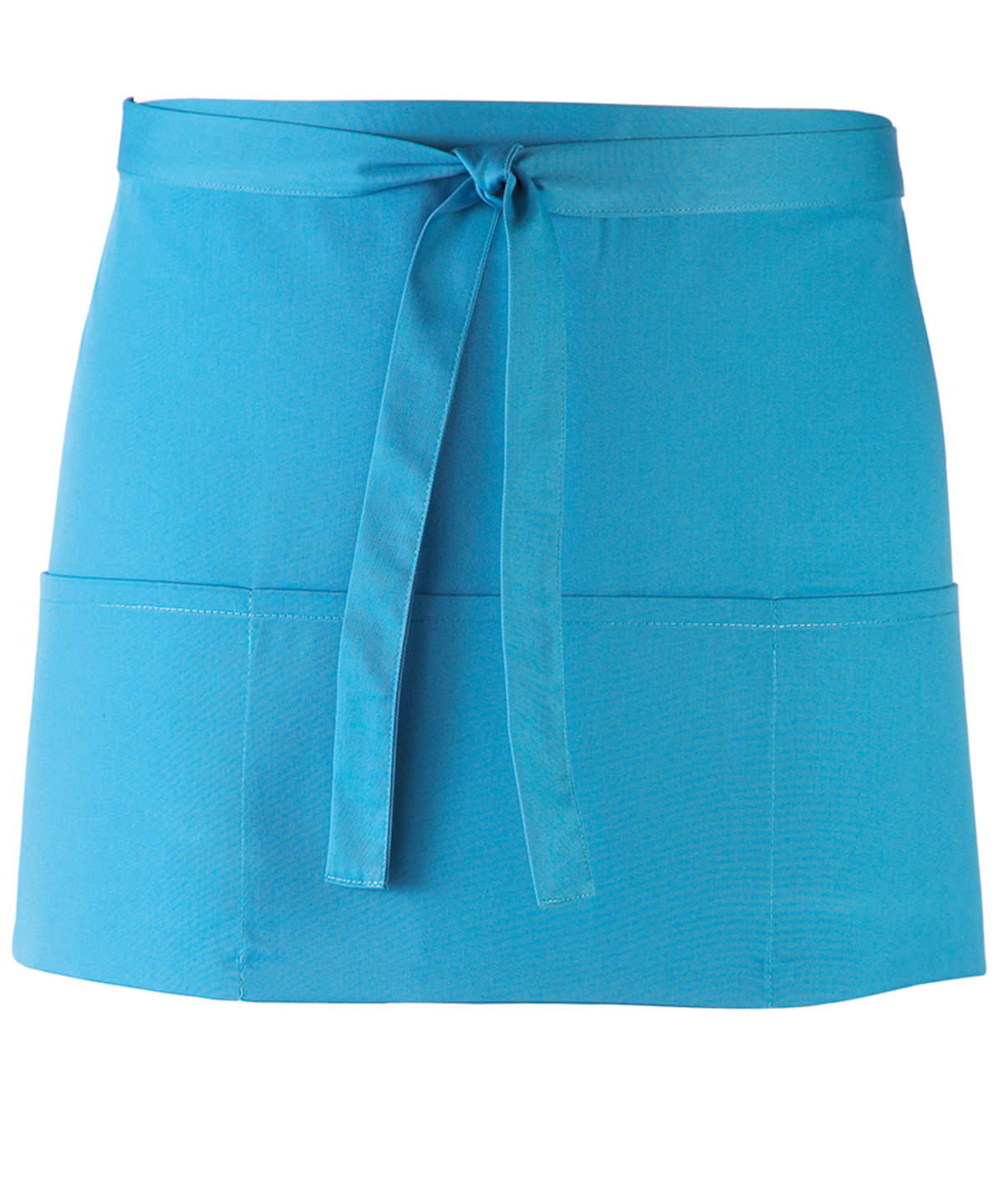 Colours 3-pocket apron - Turquoise