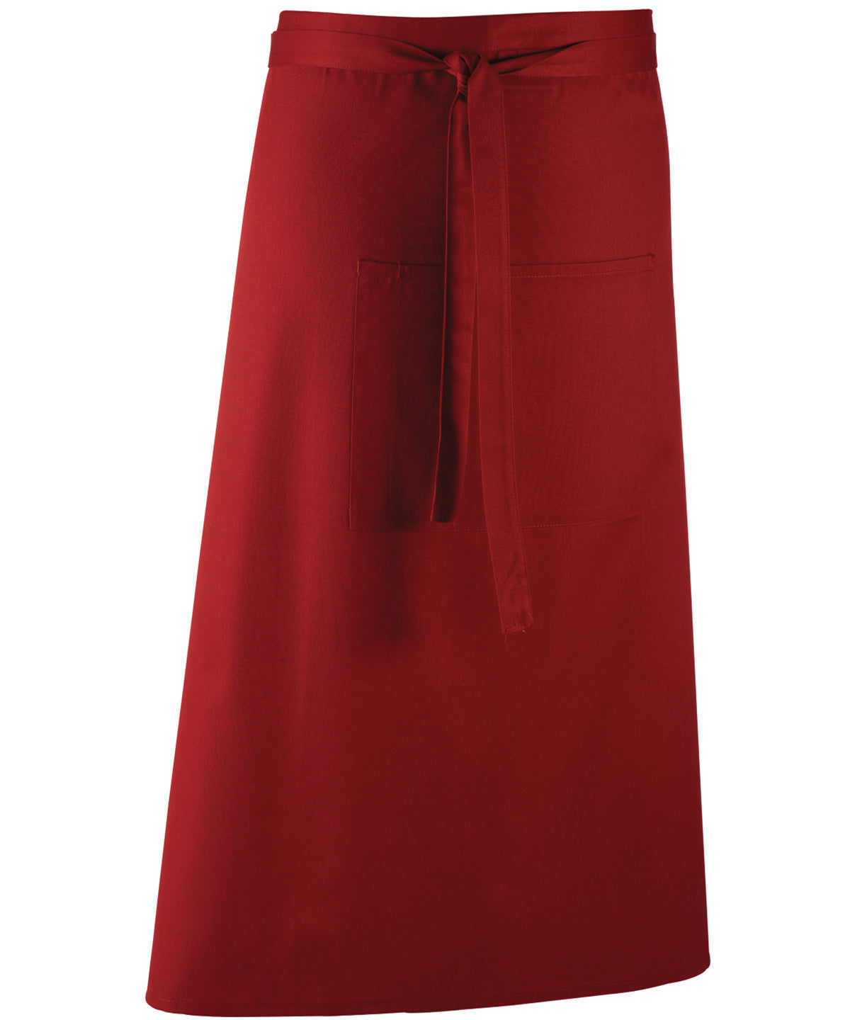 Colours bar apron - Burgundy