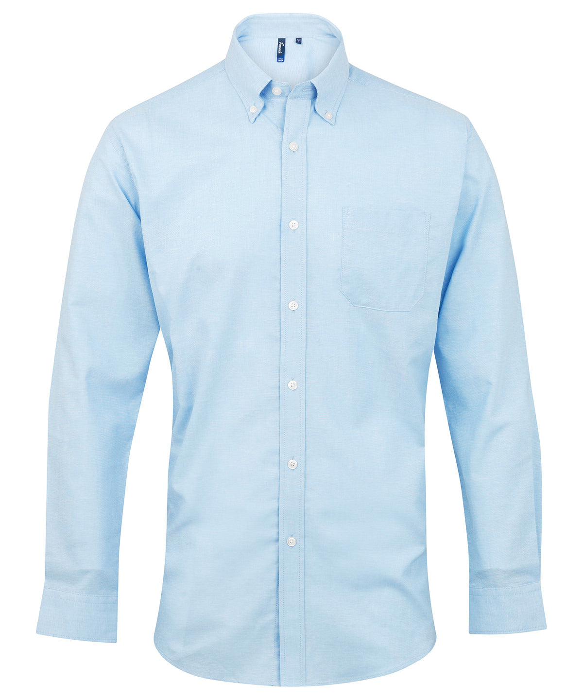Signature Oxford long sleeve shirt - Light Blue