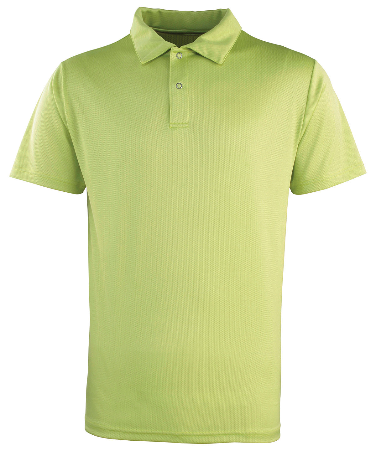 Coolchecker® studded polo - Lime