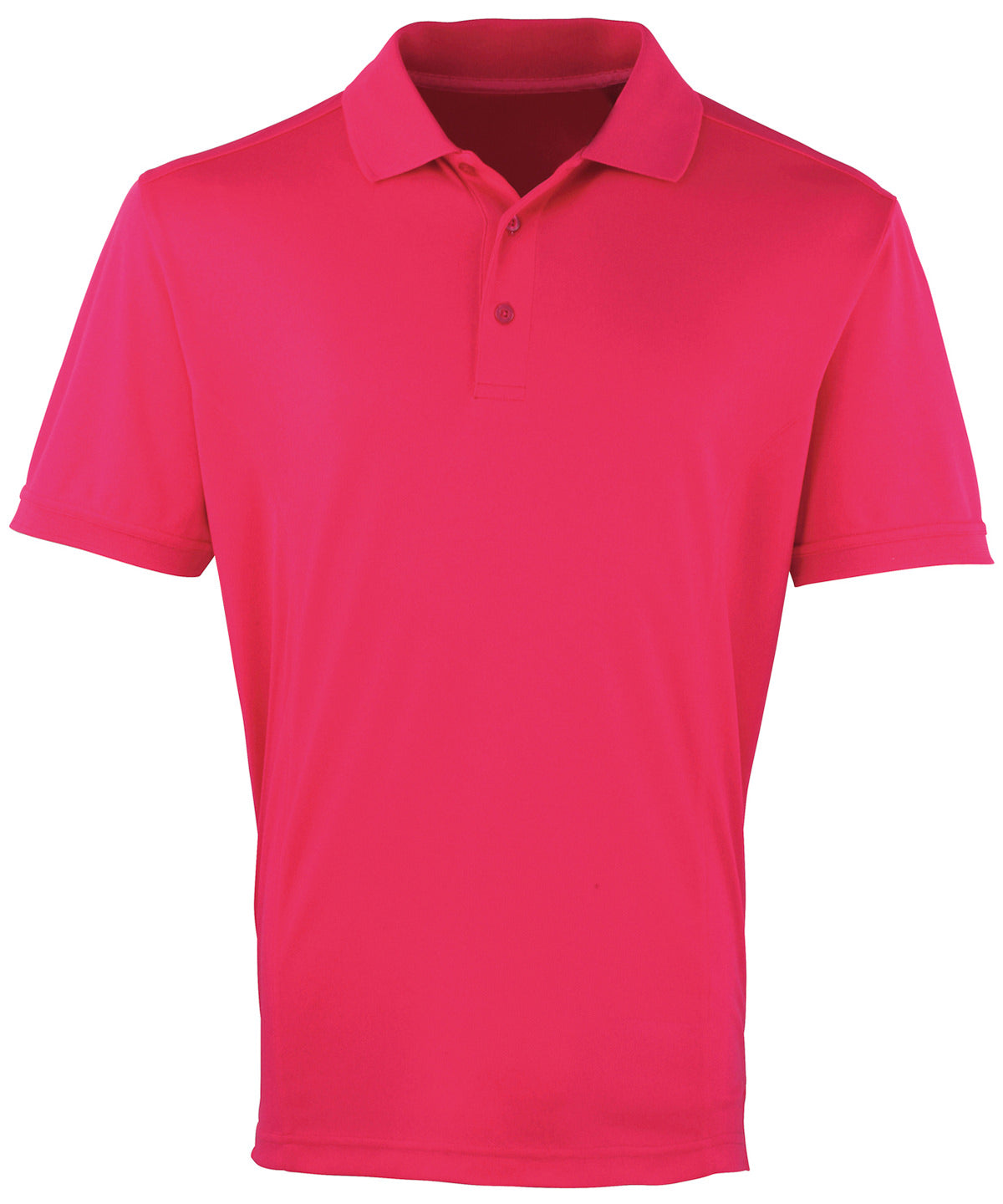 Coolchecker® piqué polo - Hot Pink