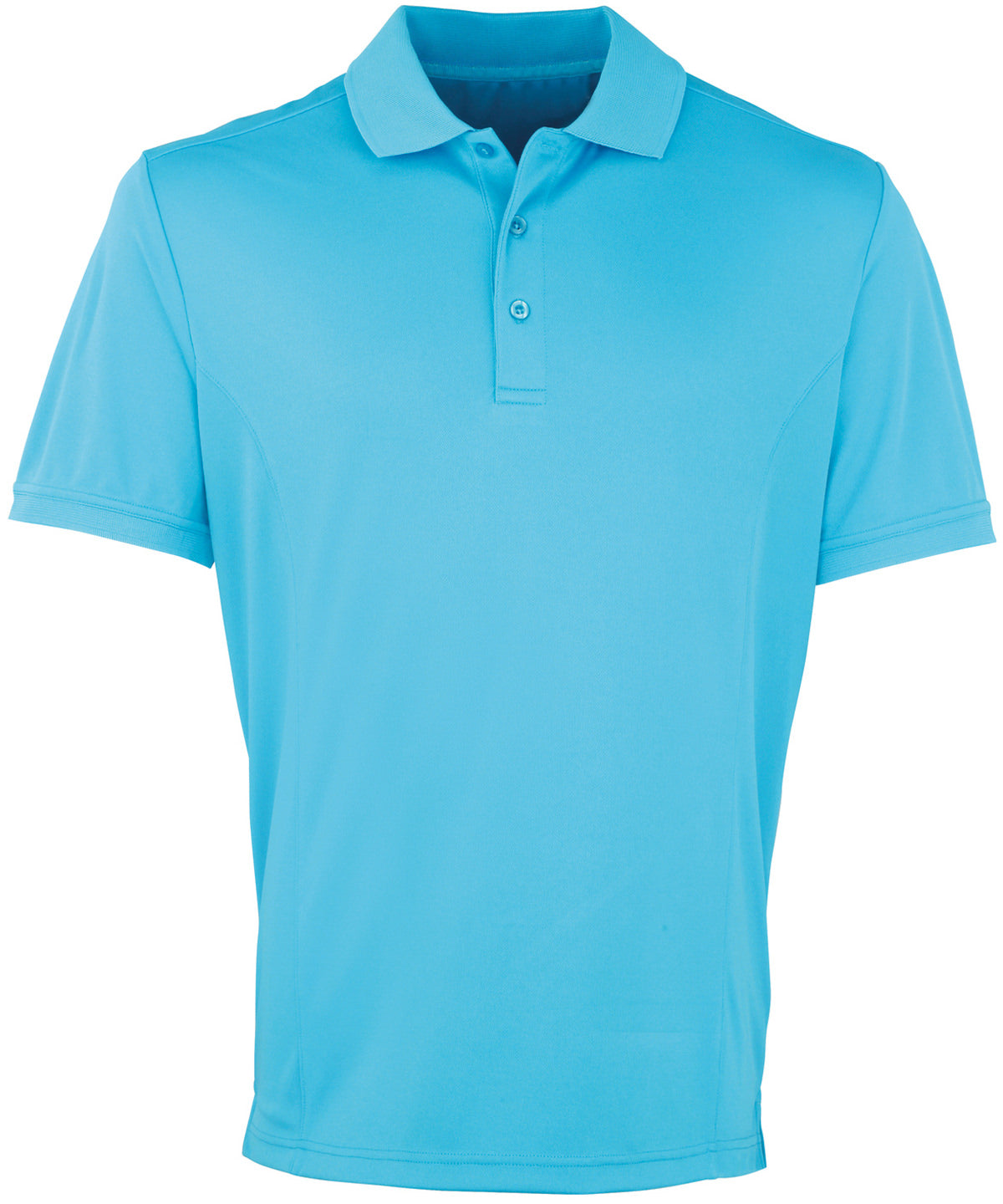 Coolchecker® piqué polo - Turquoise
