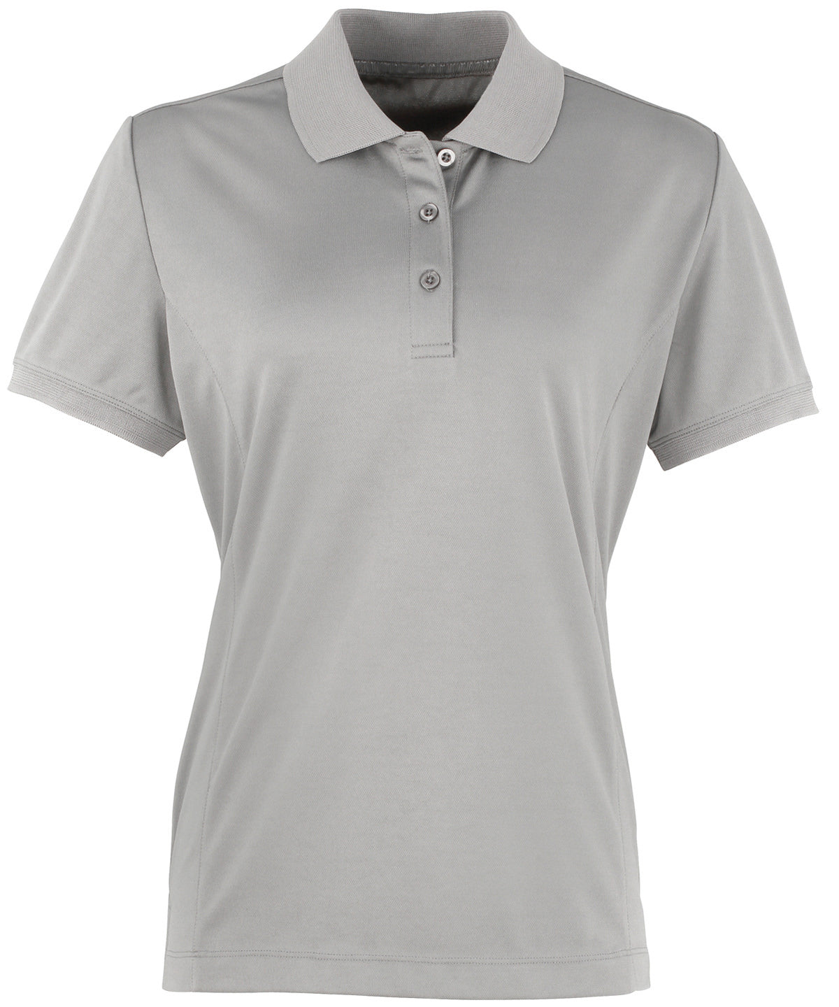 Women's Coolchecker® piqué polo - Silver