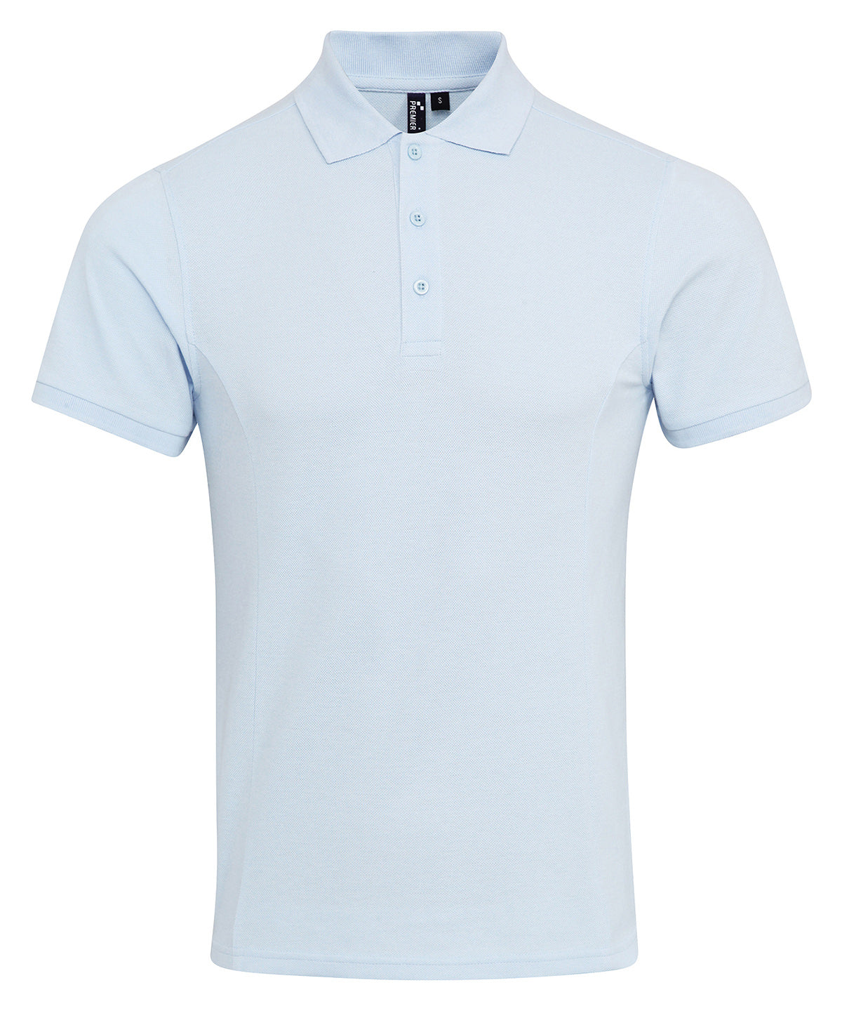 Coolchecker® plus piqué polo - Light Blue