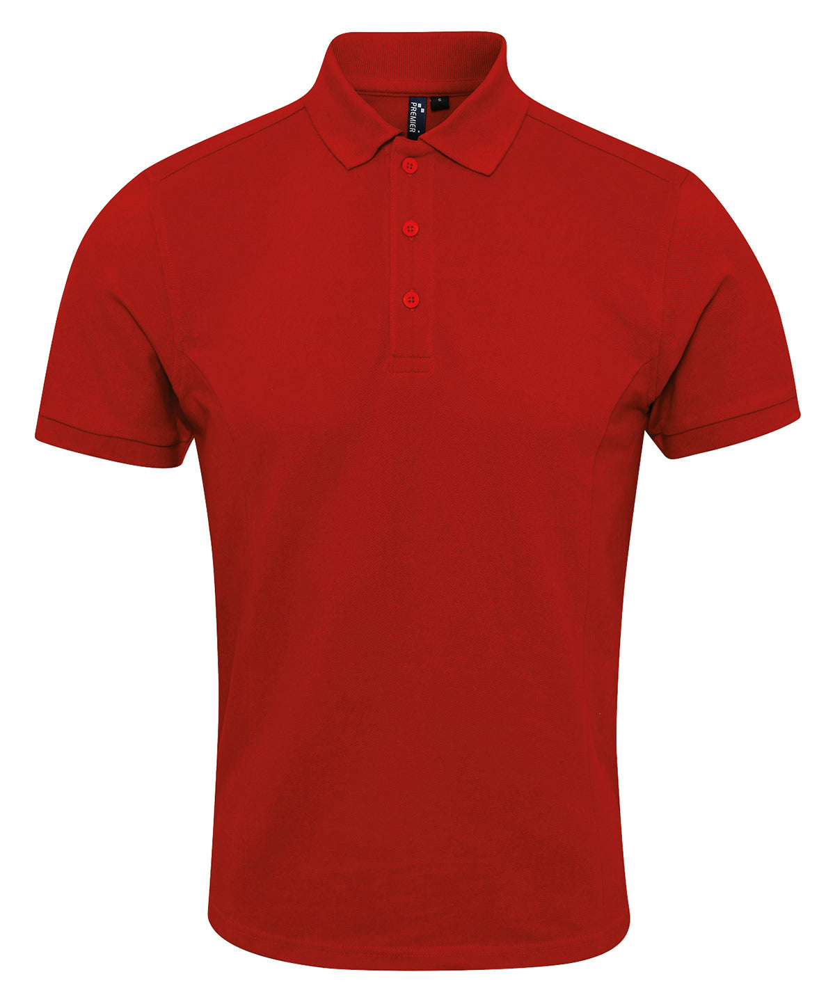 Coolchecker® plus piqué polo - Red