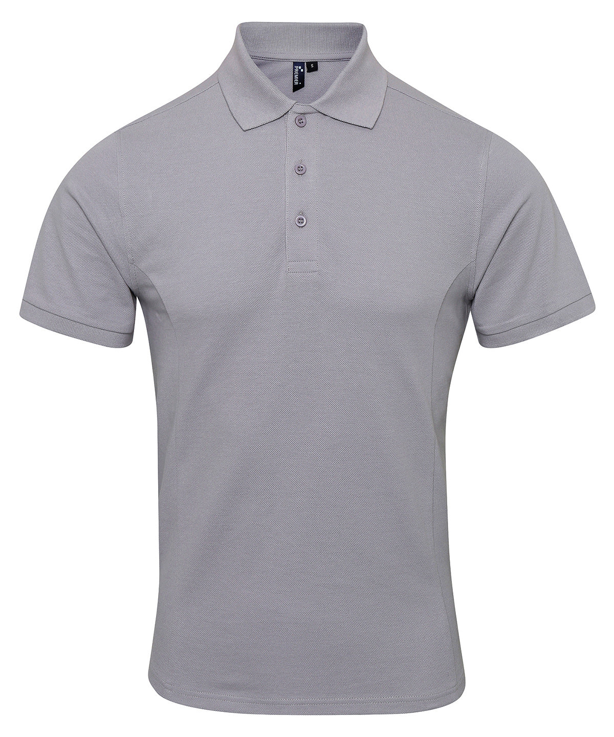 Coolchecker® plus piqué polo - Silver