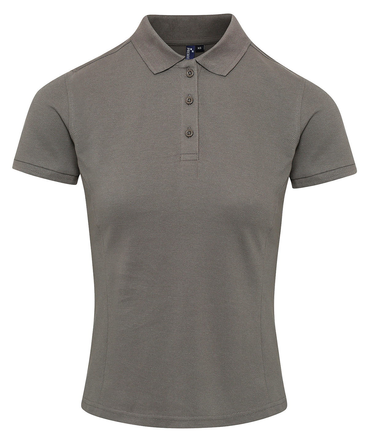 Women's Coolchecker® plus piqué polo - Dark Grey