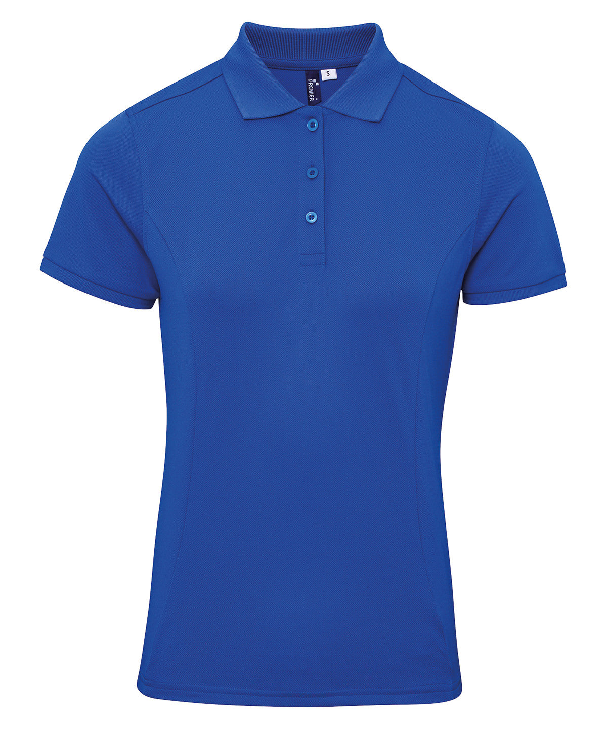 Women's Coolchecker® plus piqué polo - Royal
