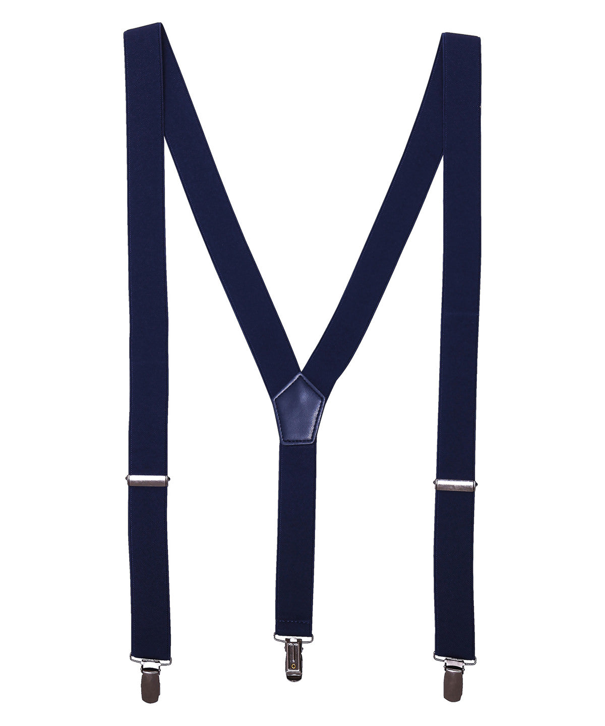 Clip-on trouser braces - Navy