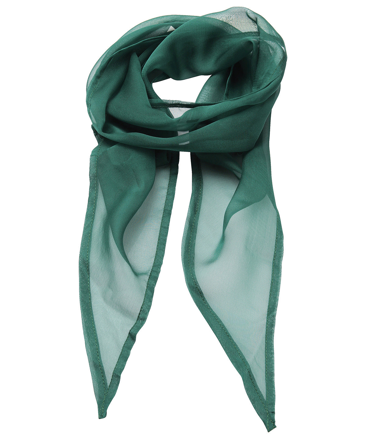 'Colours' Chiffon scarf - Bottle