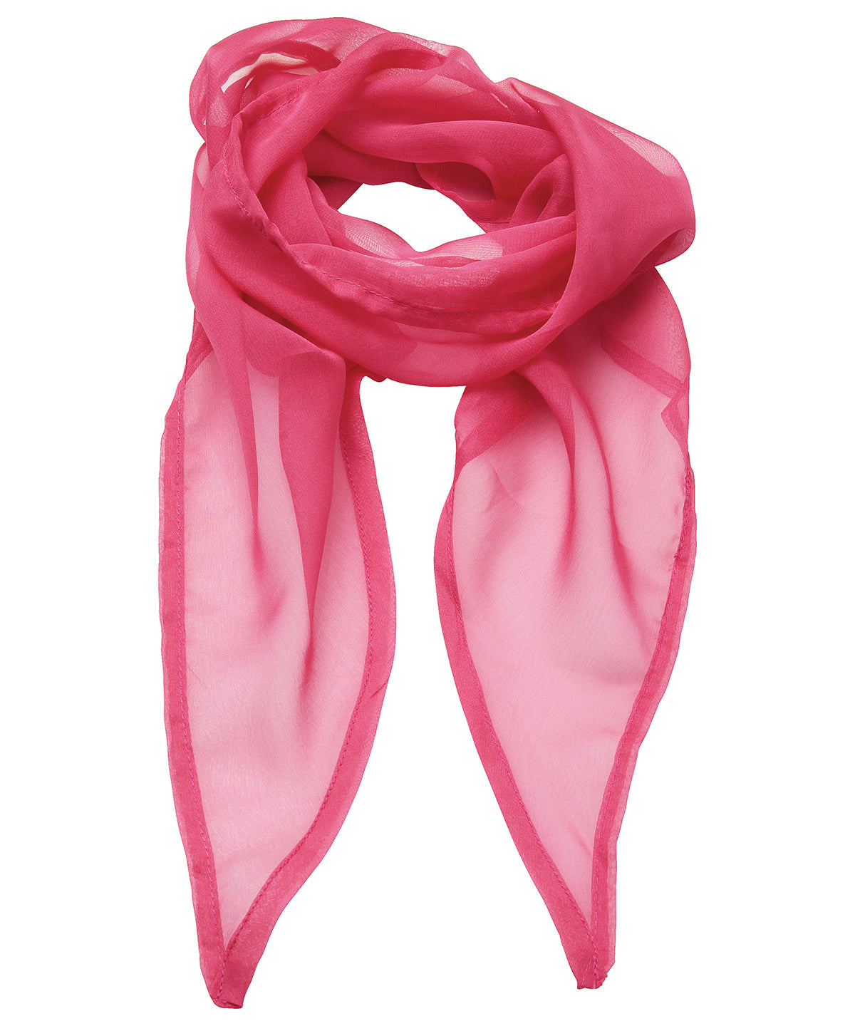 'Colours' Chiffon scarf - Fuchsia