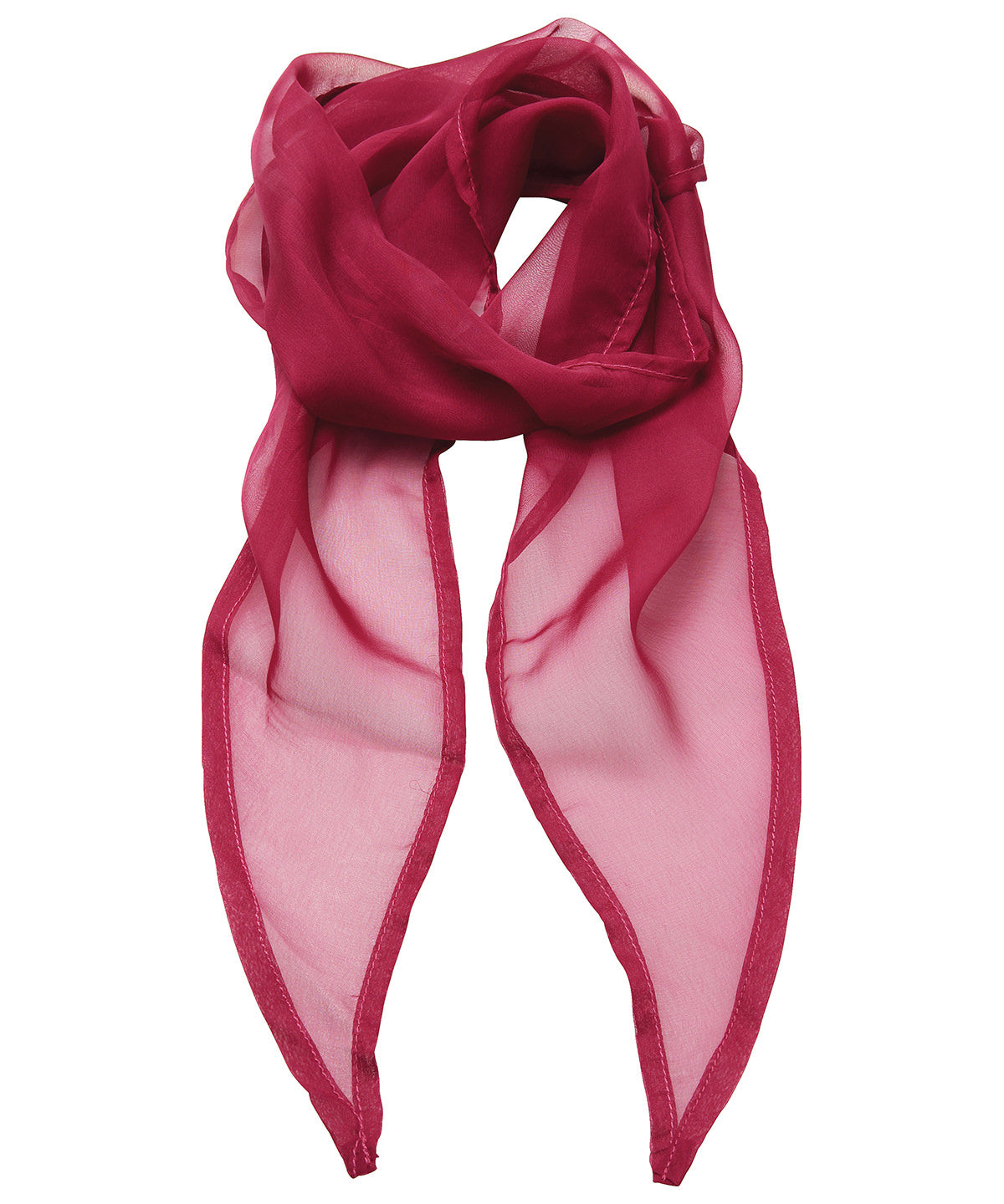 'Colours' Chiffon scarf - Hot Pink