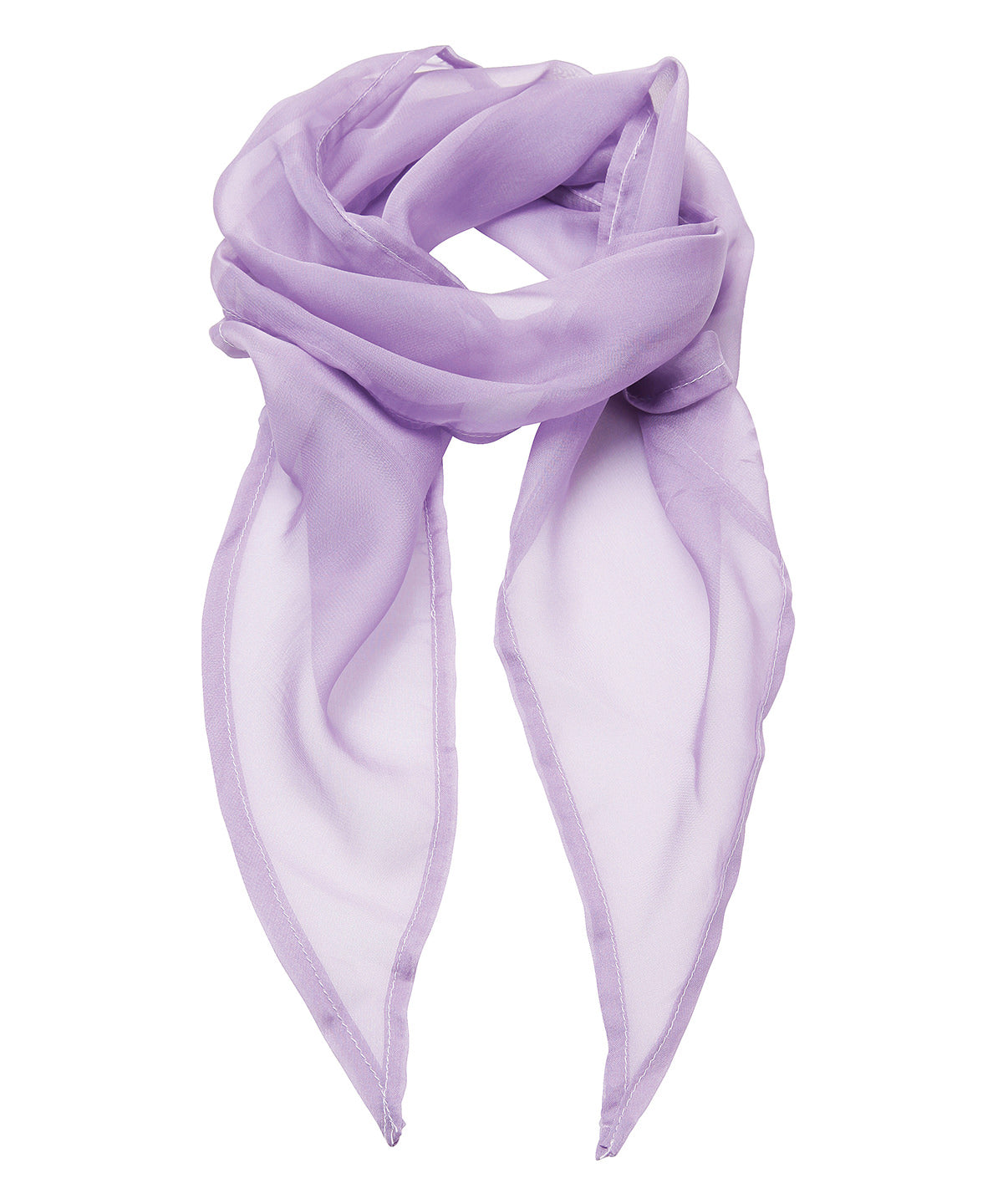 'Colours' Chiffon scarf - Lilac