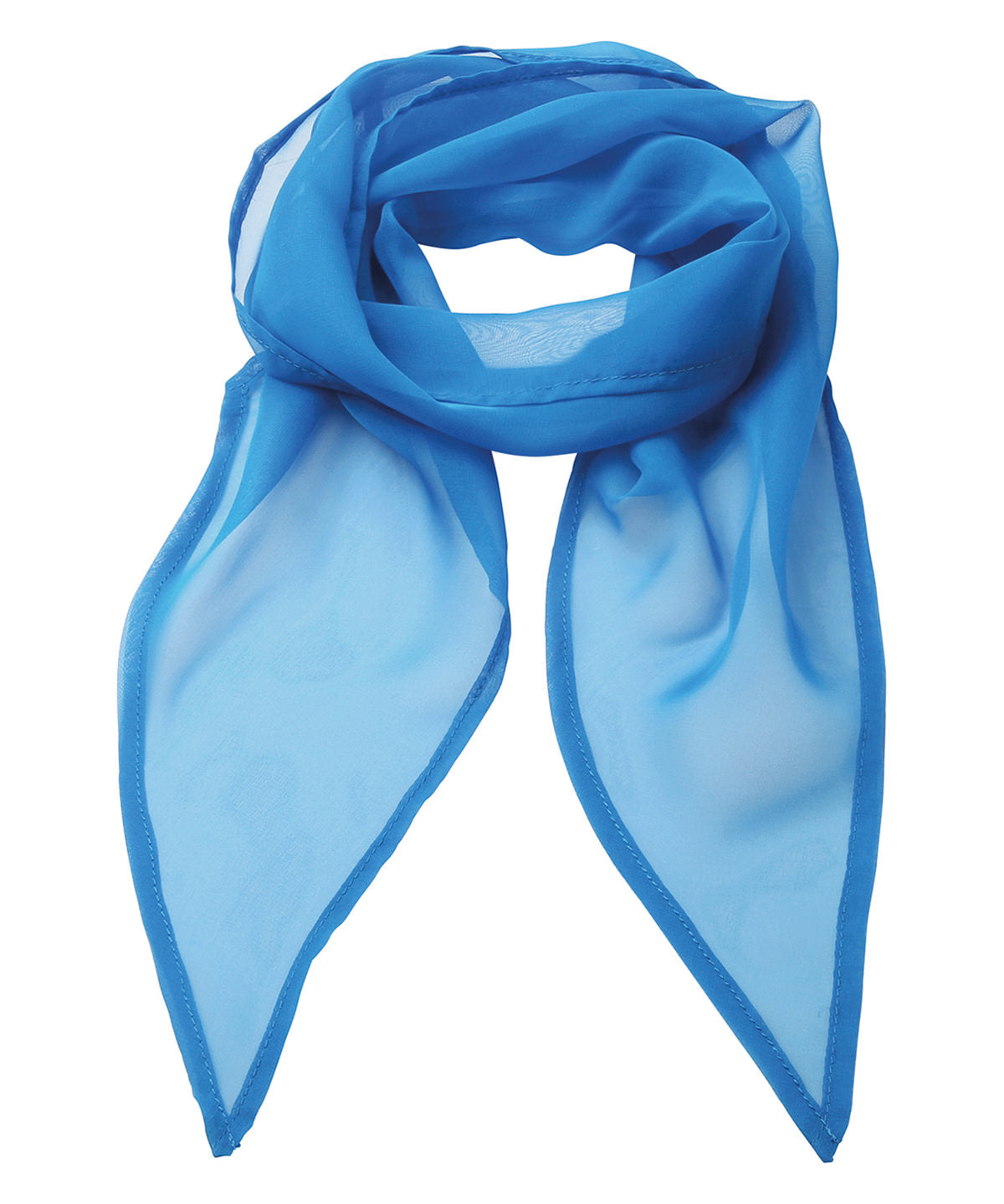 'Colours' Chiffon scarf - Sapphire