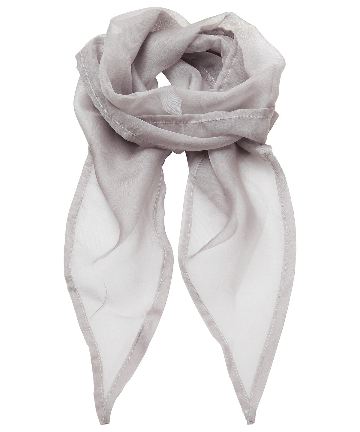 'Colours' Chiffon scarf - Silver